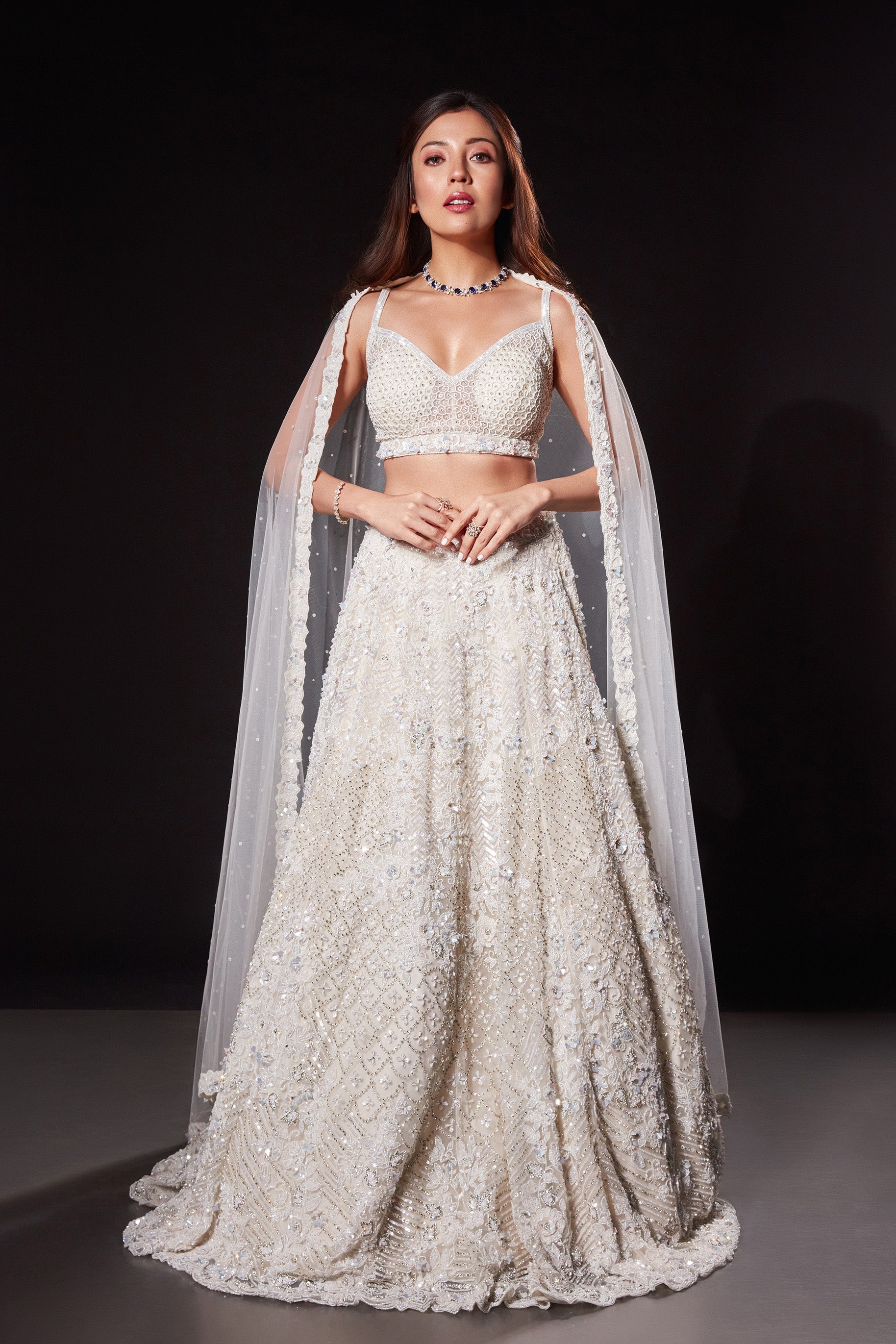 Barkha Singh in Ivory Majesty