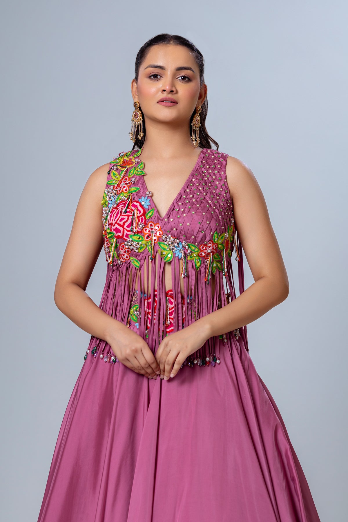 Nazakat Peplum Lehenga Set