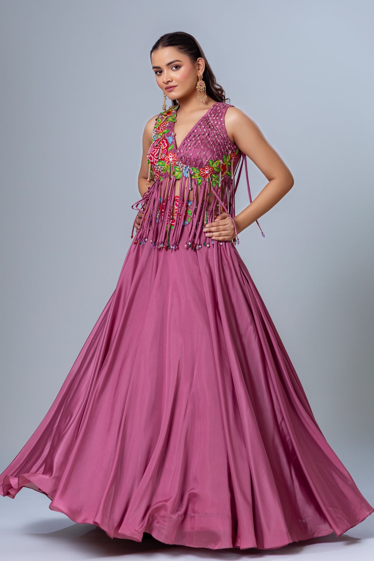 Nazakat Peplum Lehenga Set