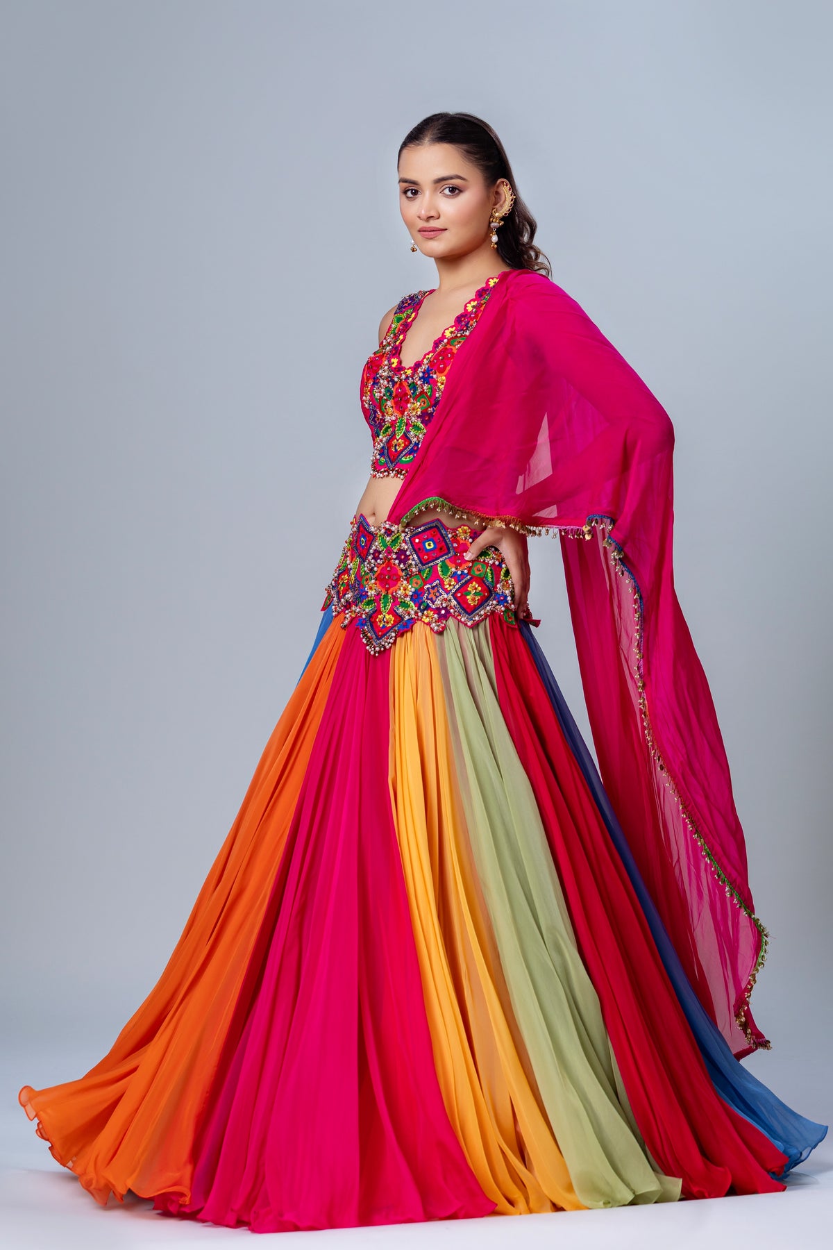 Mehfil Silk Lehenga Set