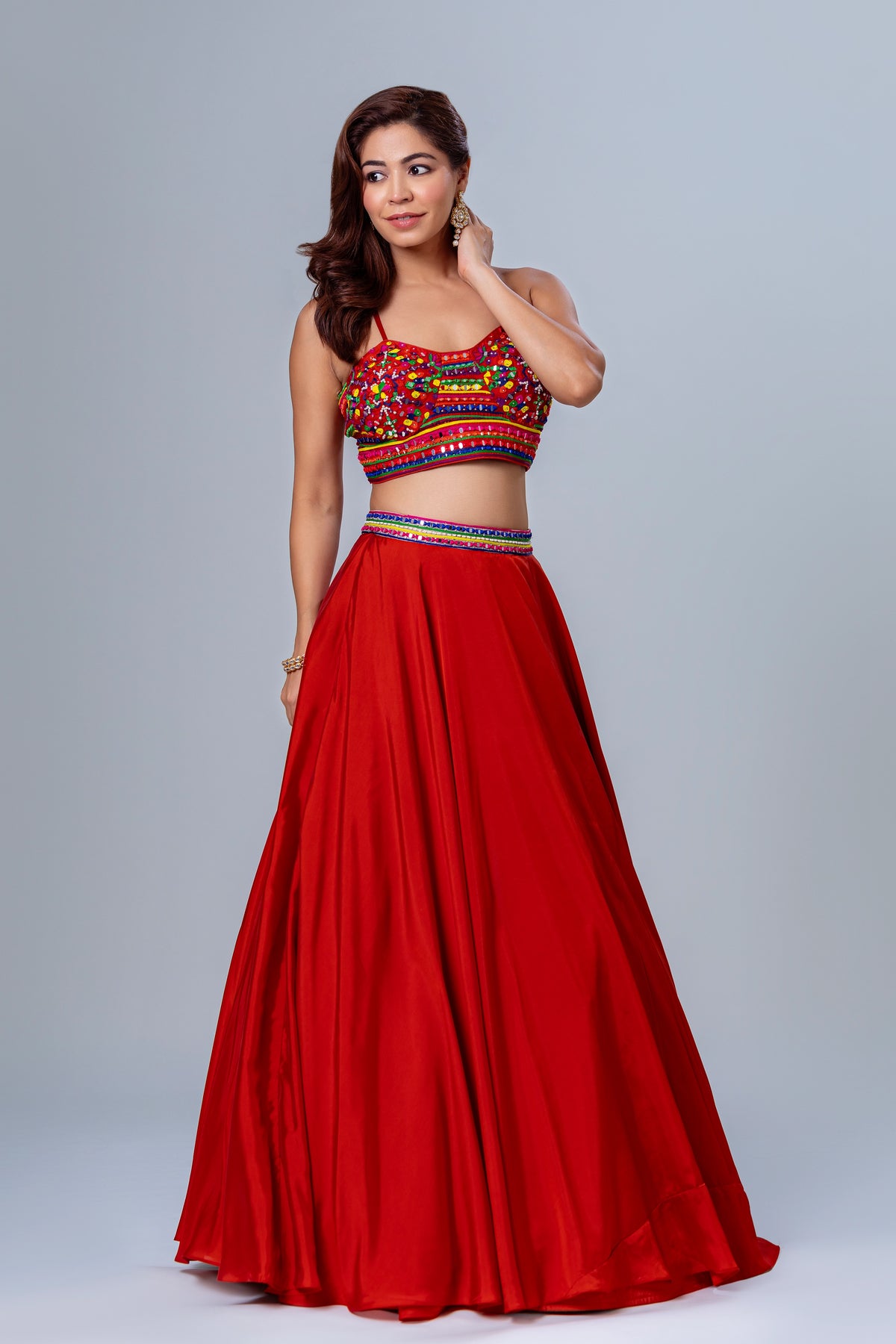 Raag Achkan Lehenga Set