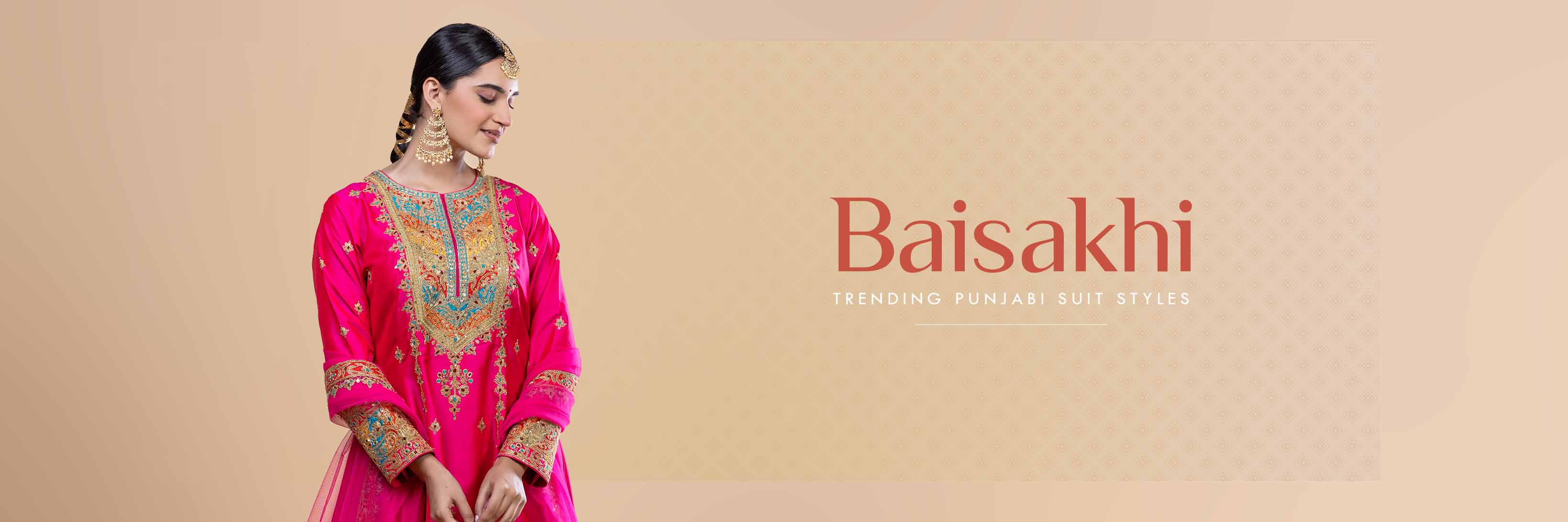 Trending Punjabi Suits to Rock This Baisakhi 2024