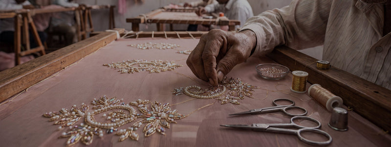 What Is Cutdana Work? The Hand Embroidery Behind Designer Indian Couture