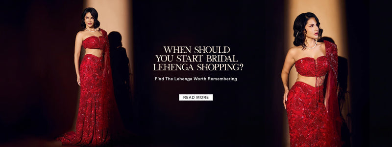 When Should You Start Bridal Lehenga Shopping? A Month-by-Month Timeline for Brides. - Roop Vatika Official