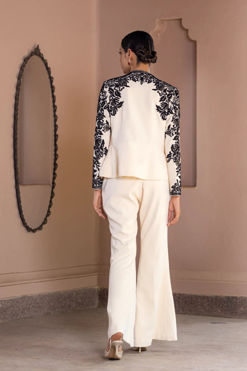 Nazneen ShortJacket & Bell Bottom Set