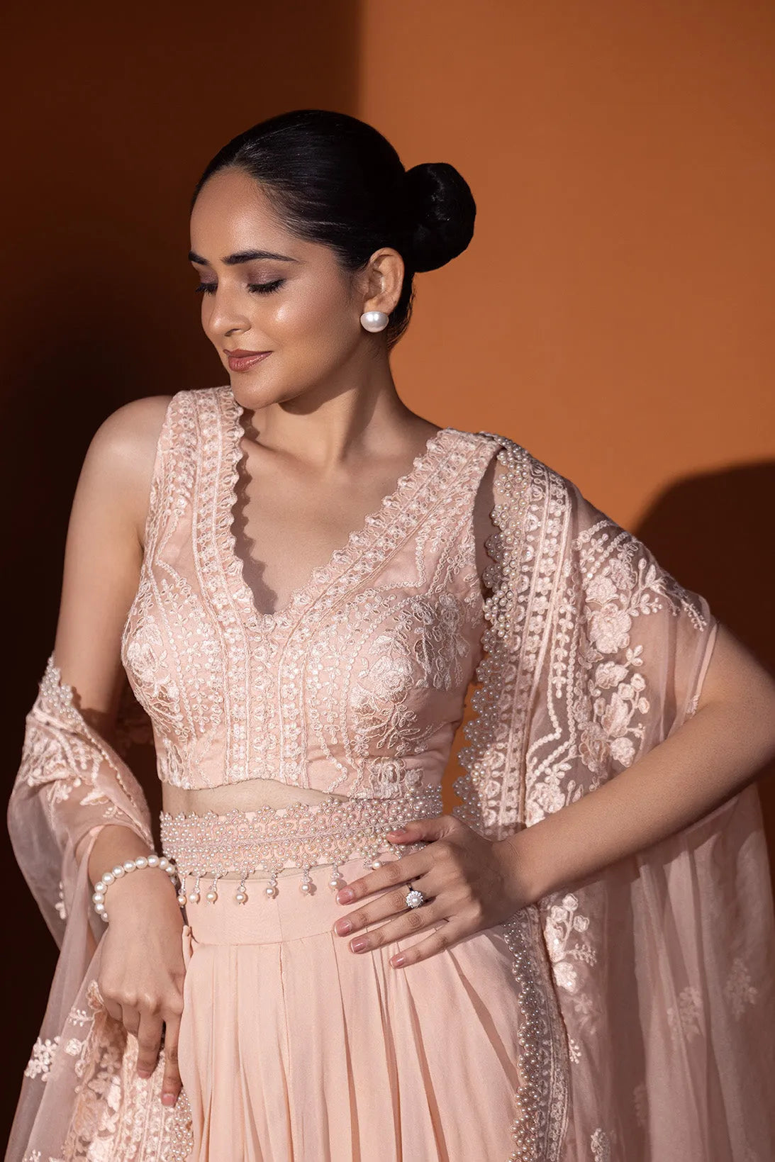 Aafreen Dhoti Skirt & Jacket Set