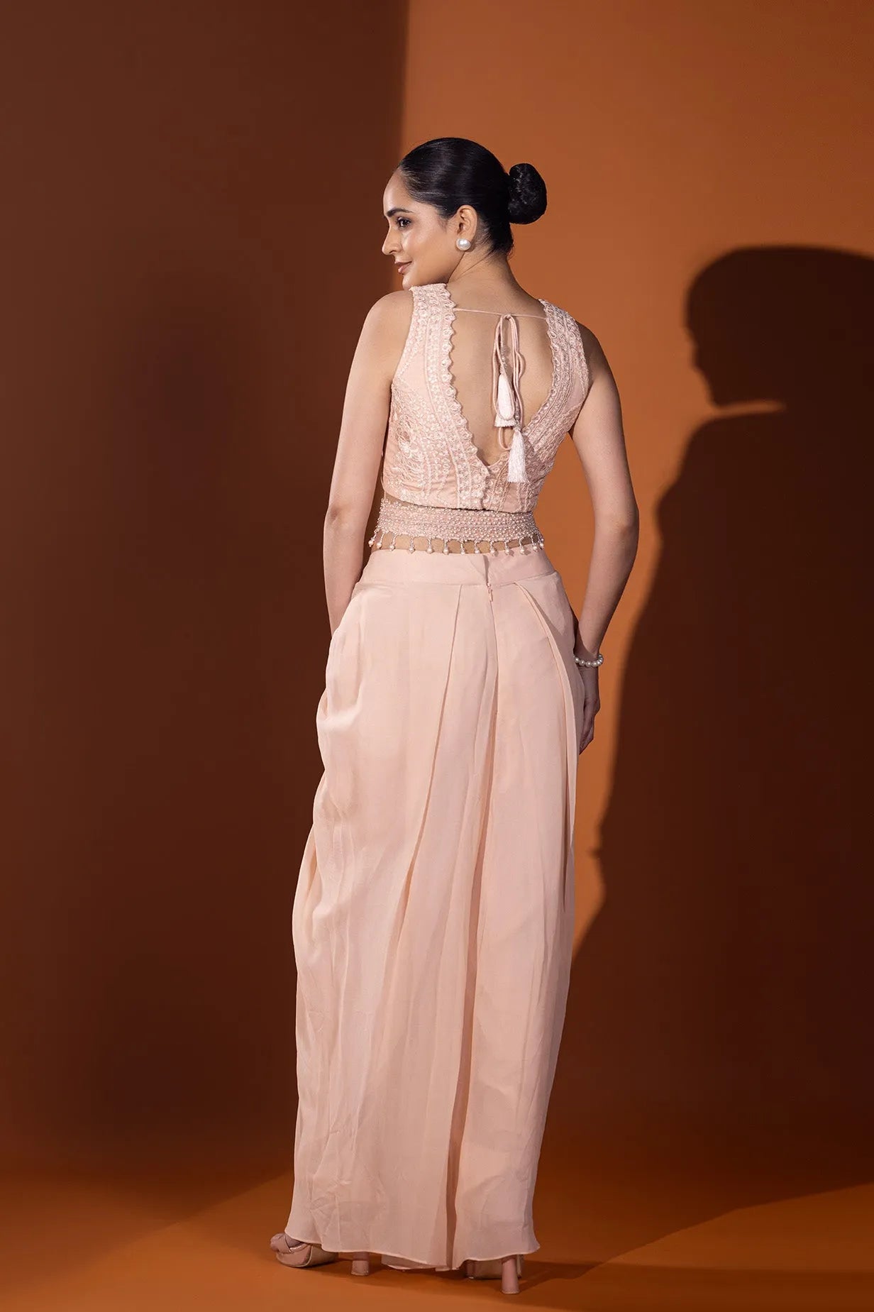 Aafreen Dhoti Skirt & Jacket Set