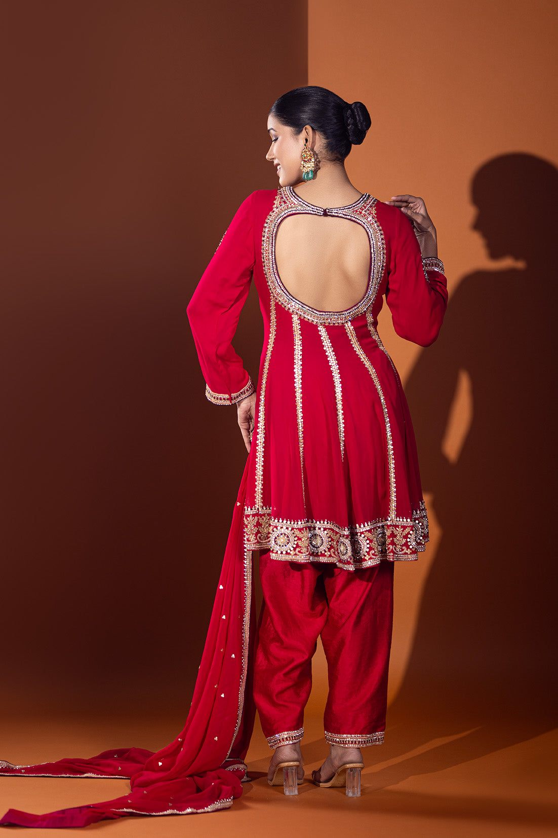 Rani Raunak Anarkali Set