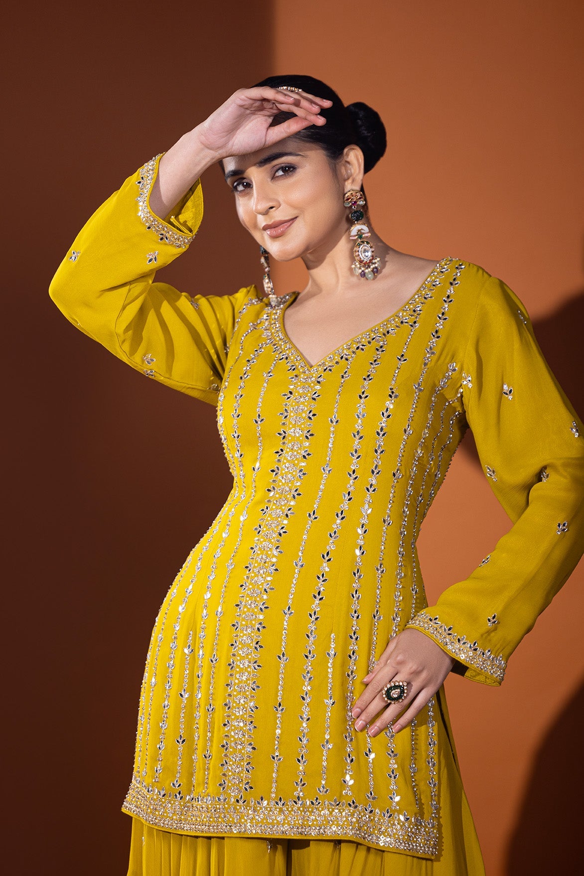 Zarmina Sharara Set