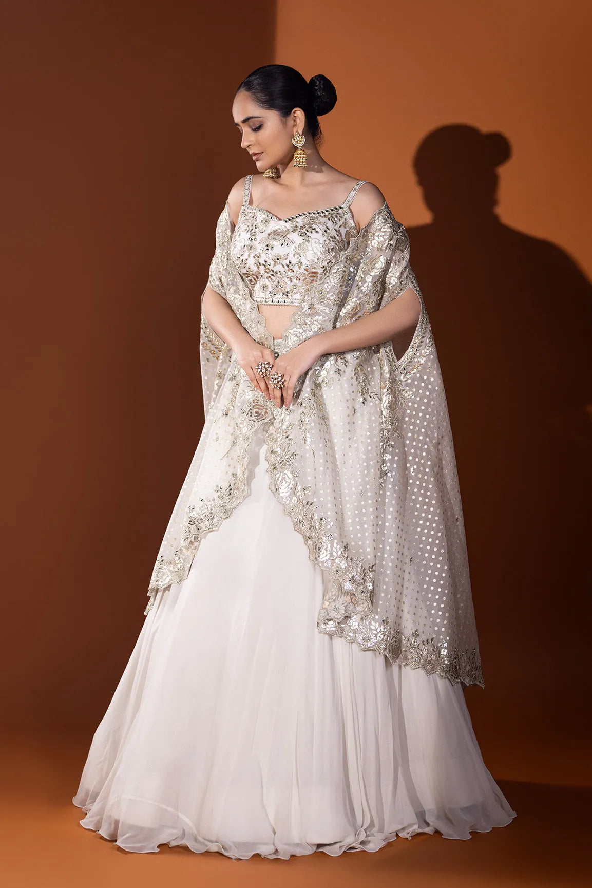 Gul-e-Aftab Crop top & Skirt set