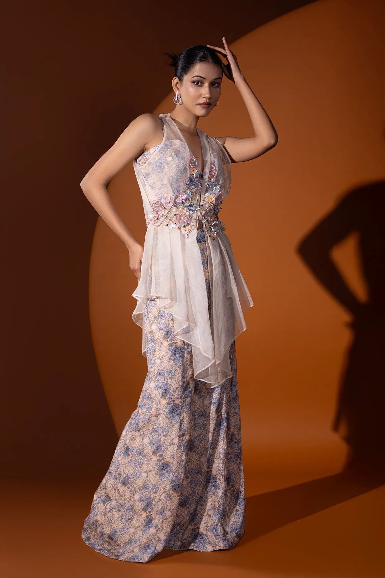 Shahkaar Belbottom & jacket set