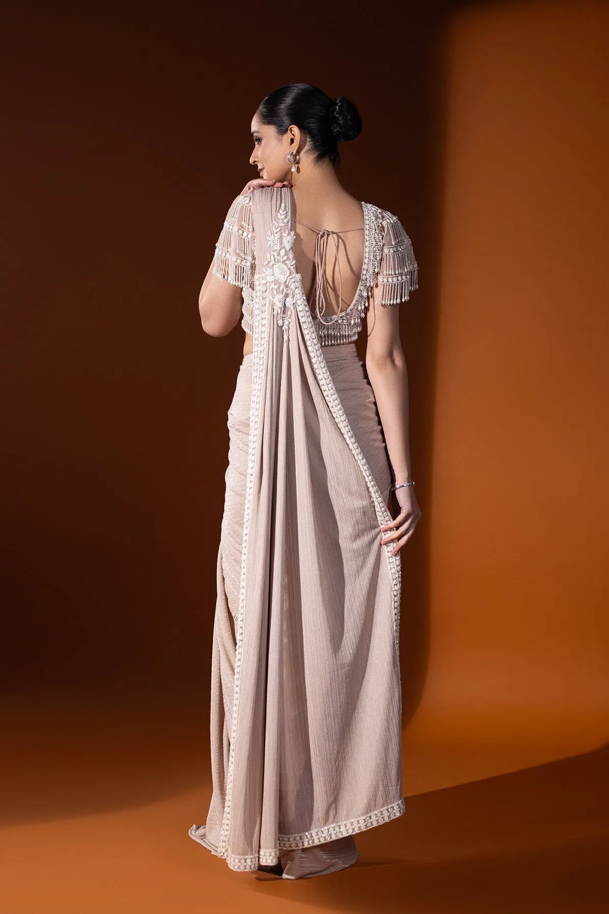 Shehnaaz Drape saree