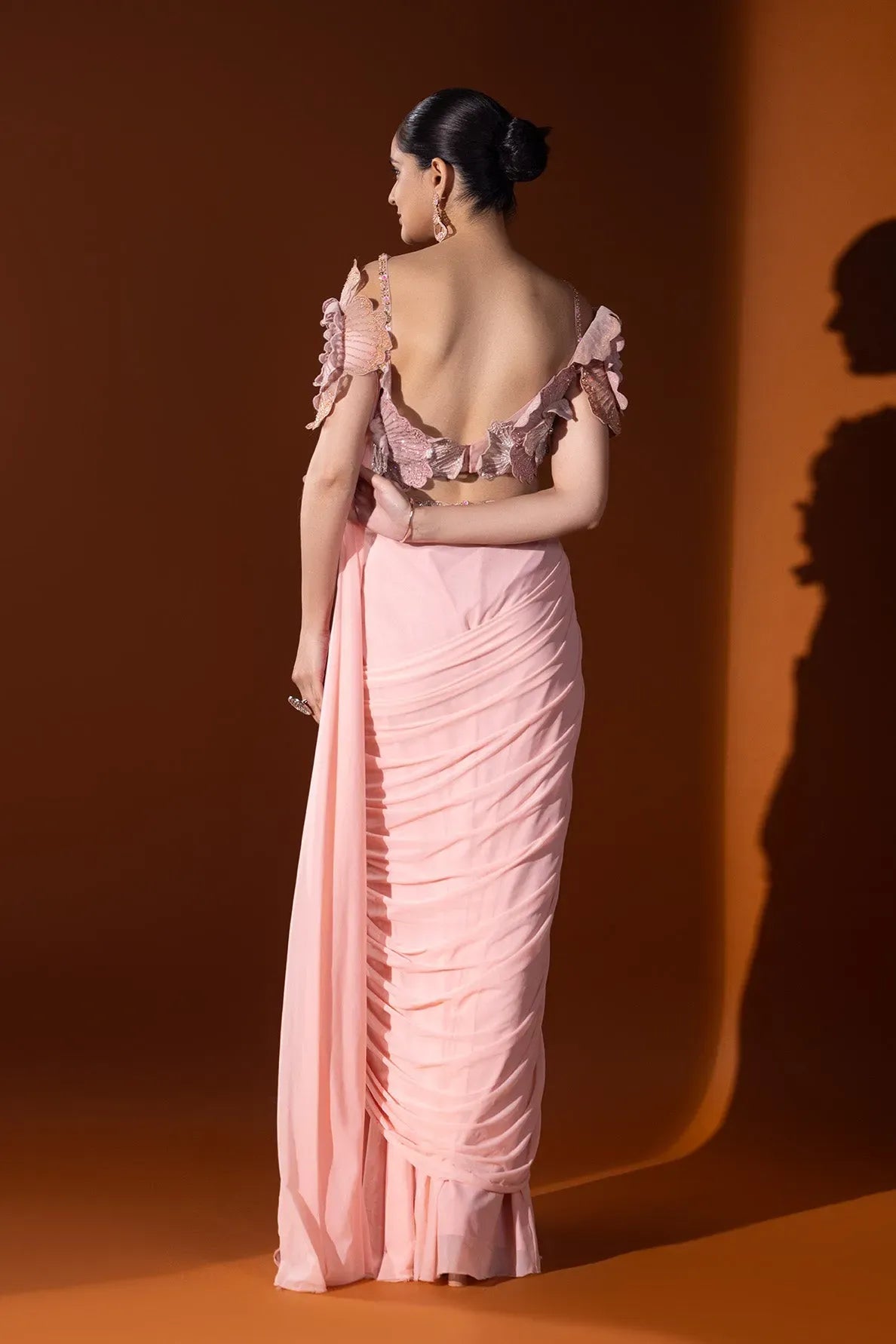 Gulbadan Drape saree