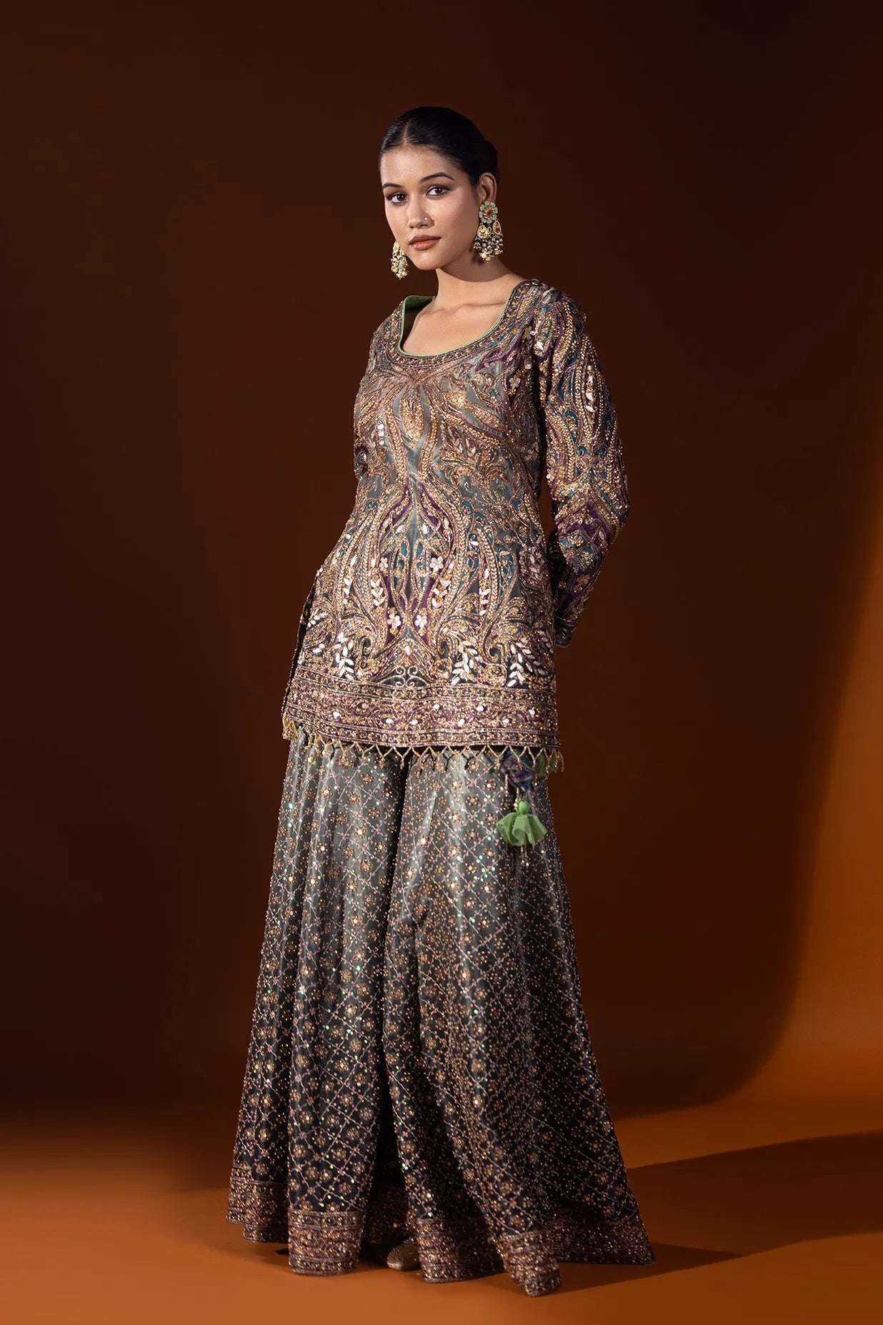 Mehak Jain in Zohra Jahan sharara set