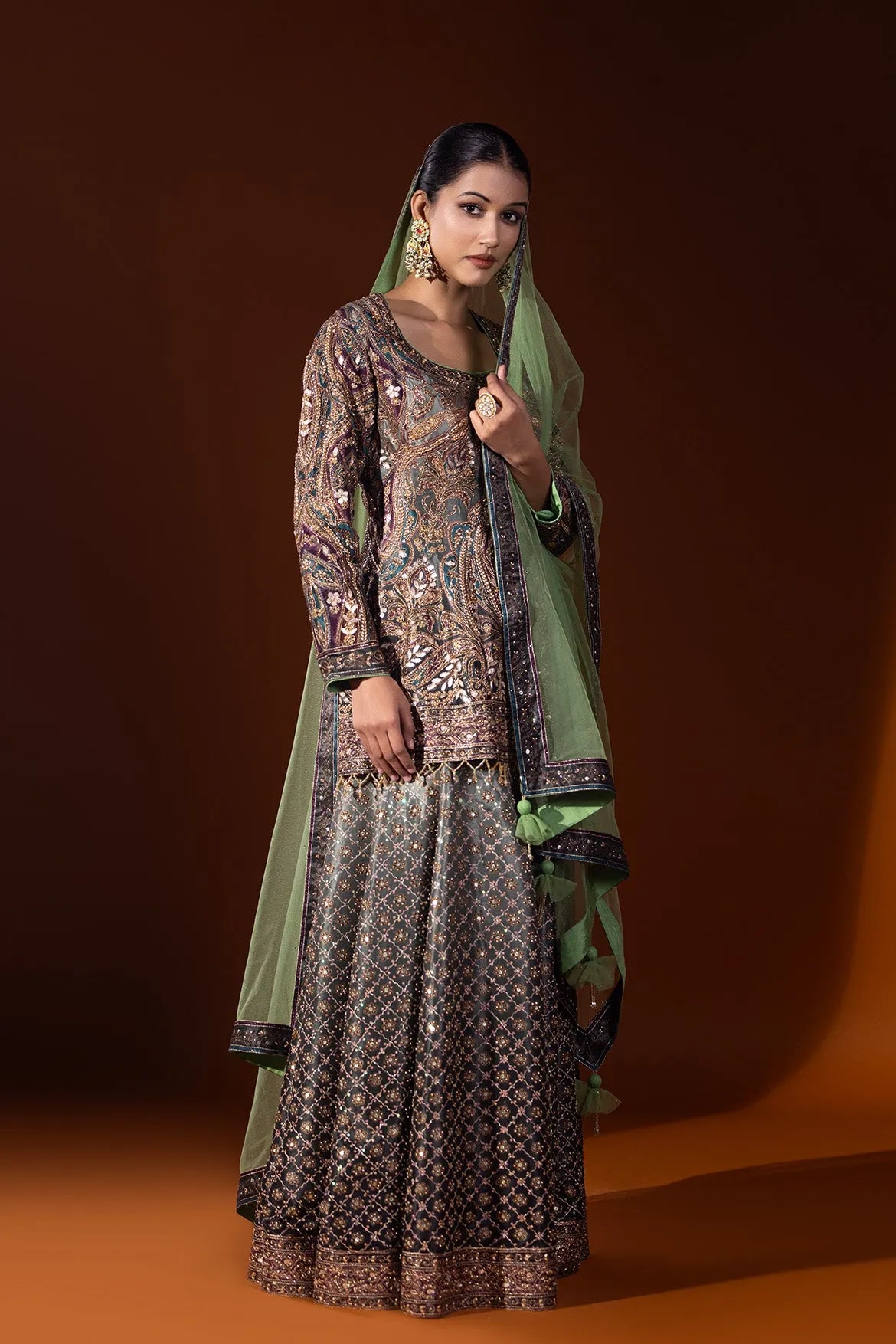 Mehak Jain in Zohra Jahan sharara set