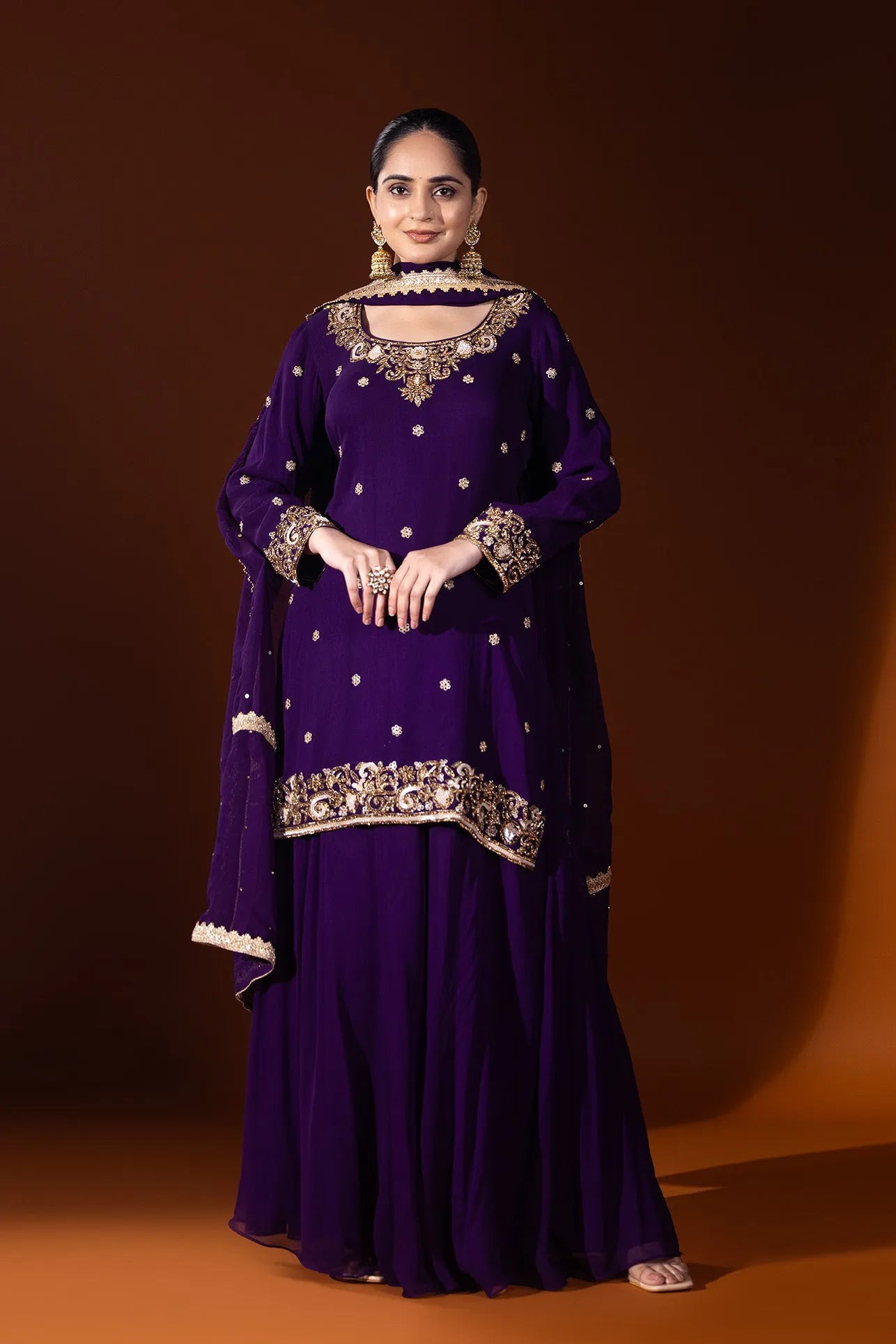 Ruhani Saaz Sharara set