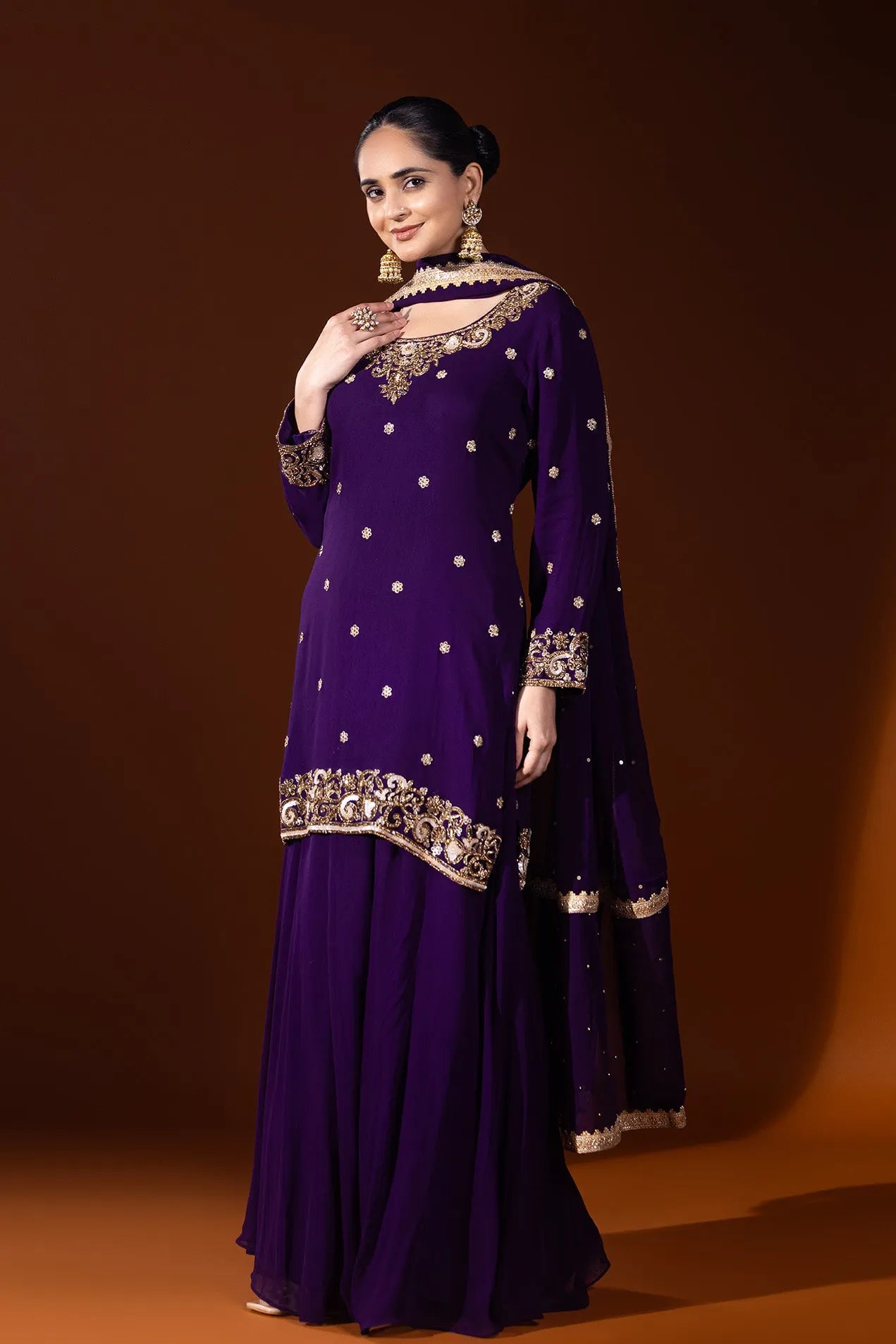 Ruhani Saaz Sharara set