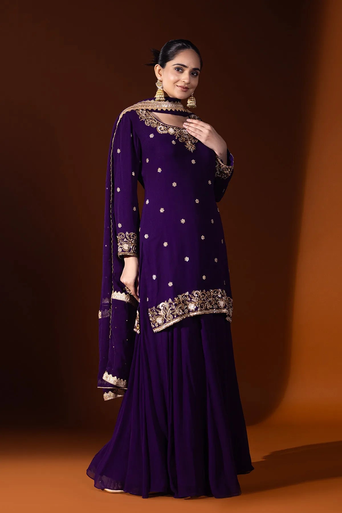 Ruhani Saaz Sharara set