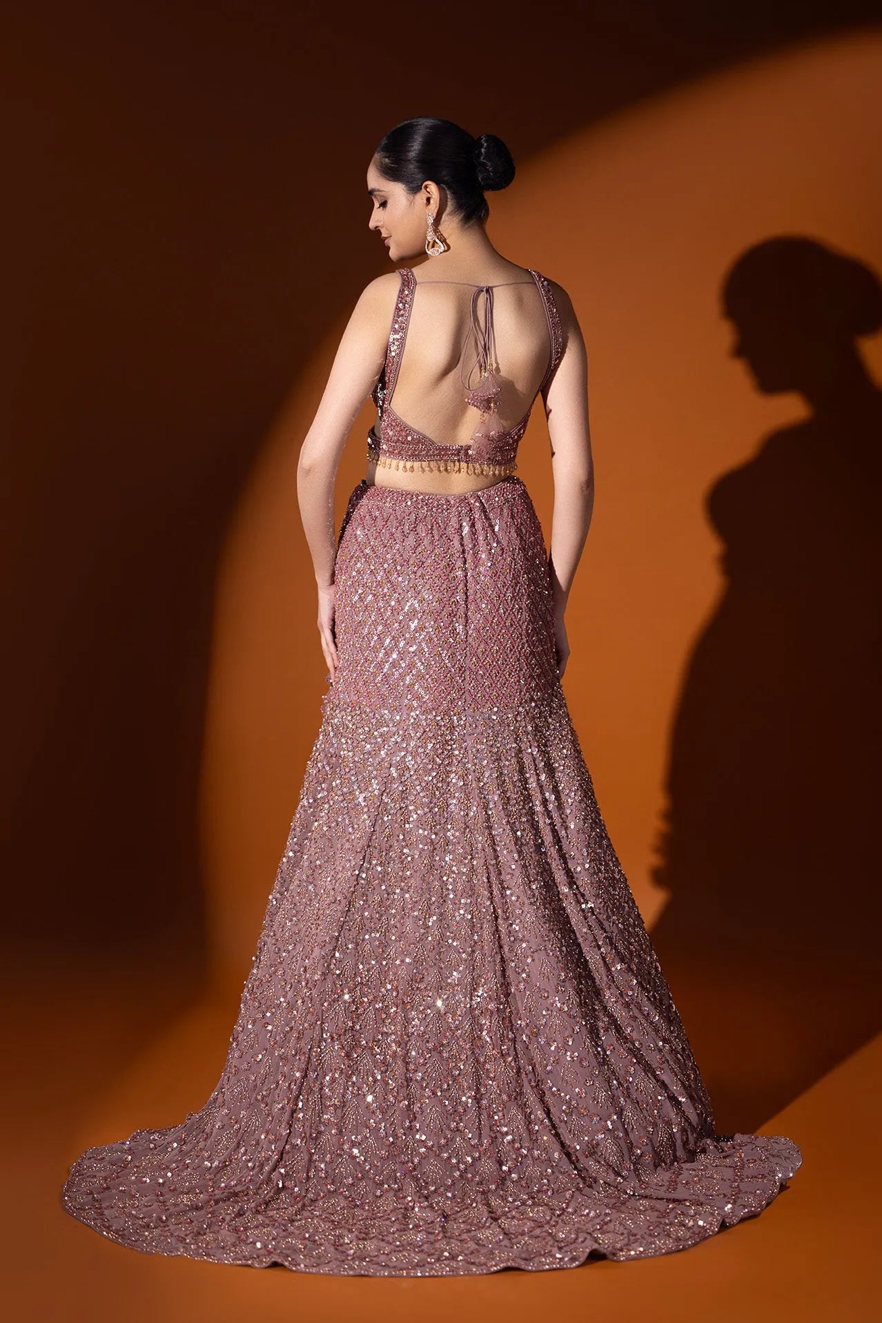 Inara Crop top & Fishcut skirt set