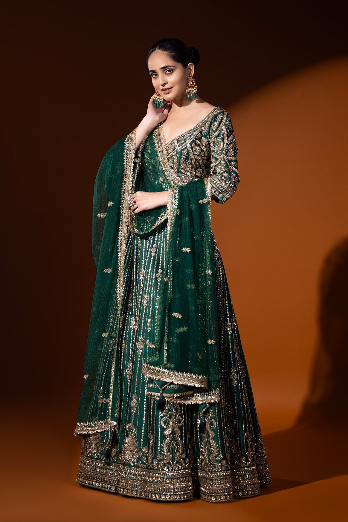 Noorani Bahar Anarkali Set