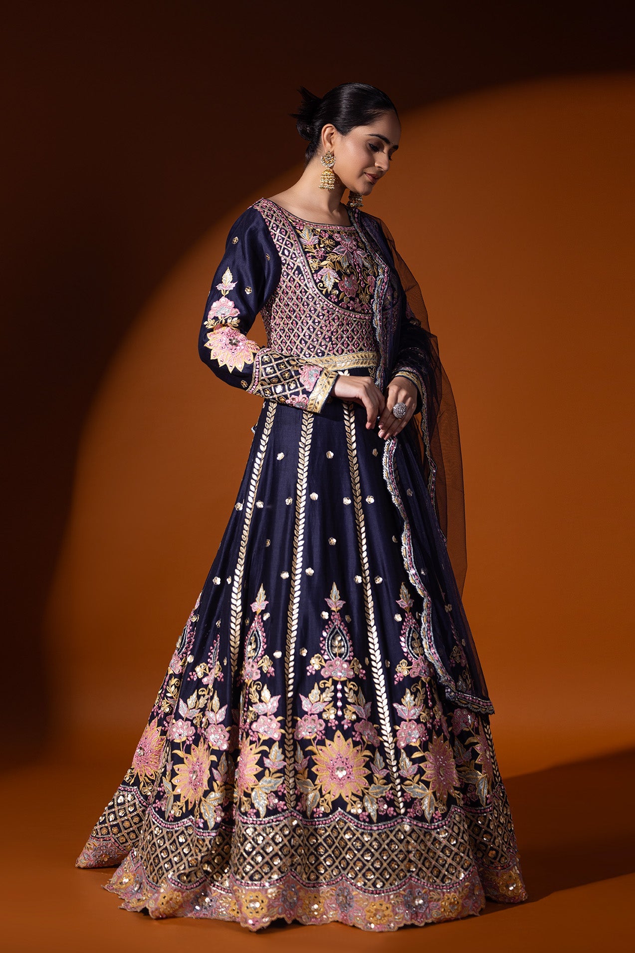 Sitara-e-Shab Anarkali set