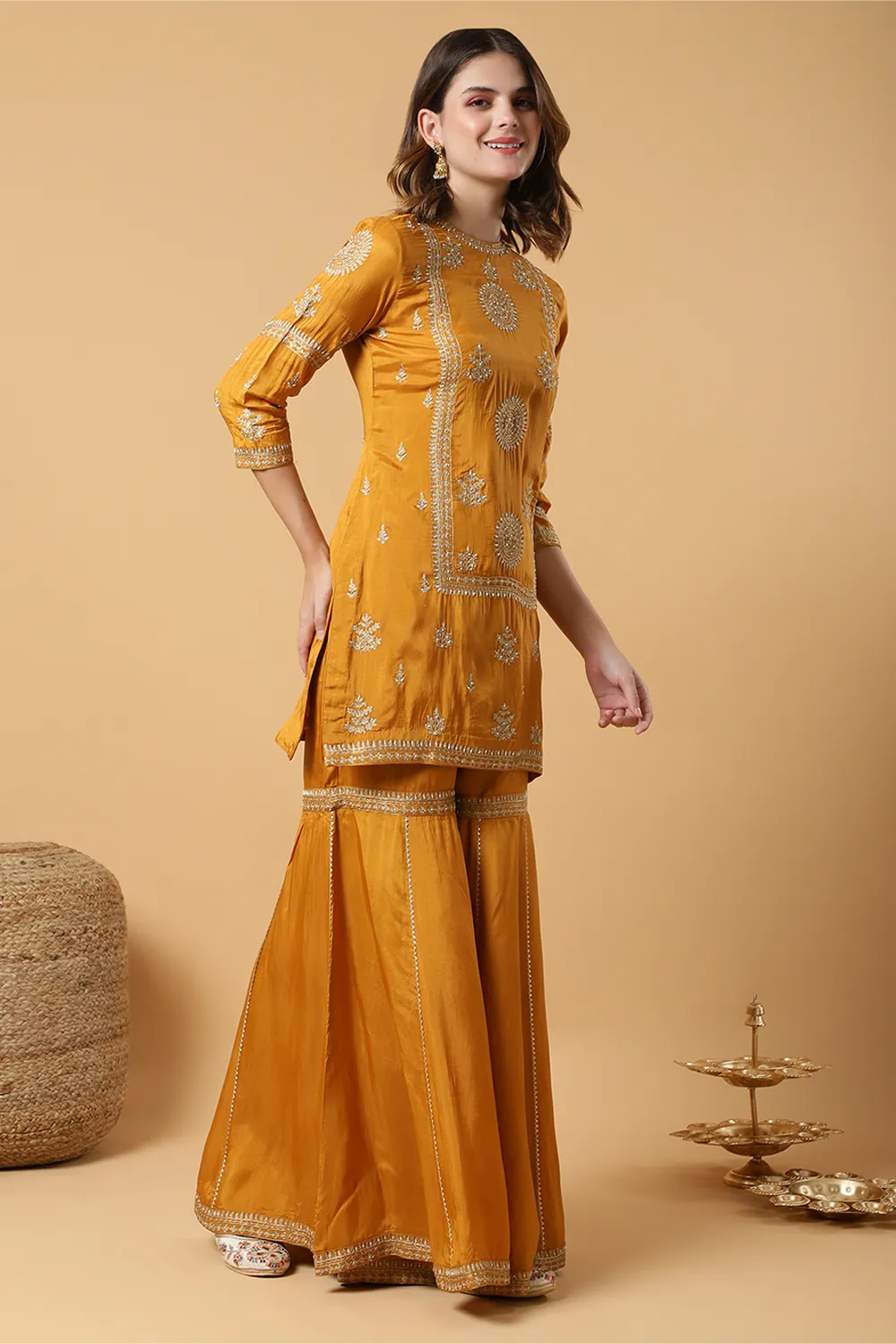 Chandrika Gharara Set