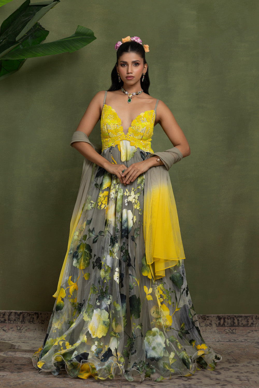 Hemangi Anarkali set