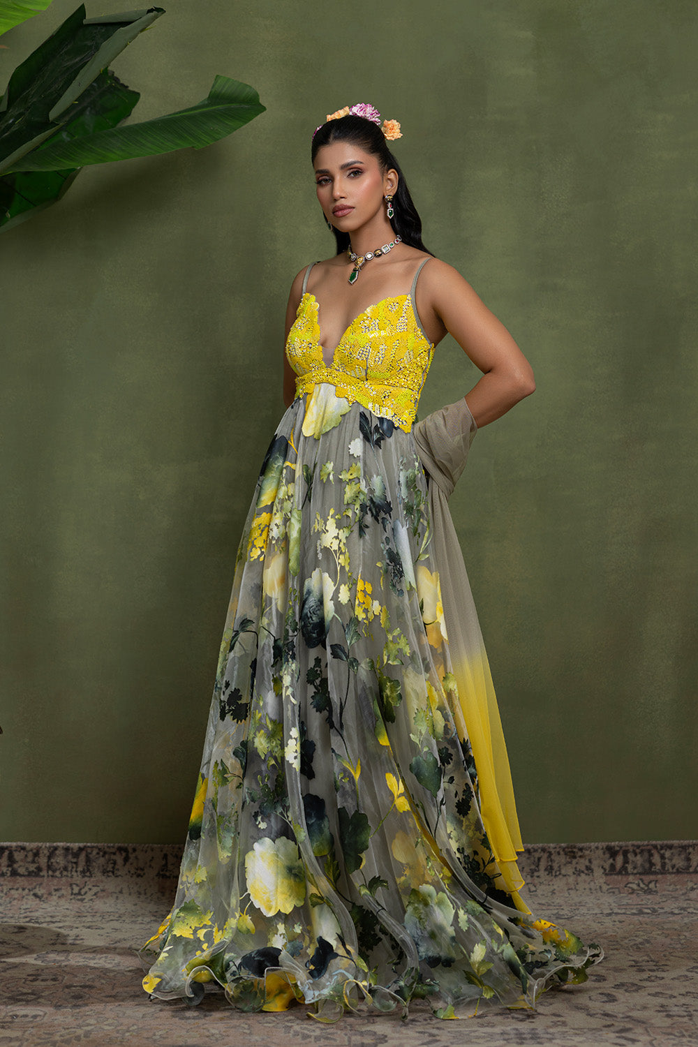 Hemangi Anarkali set