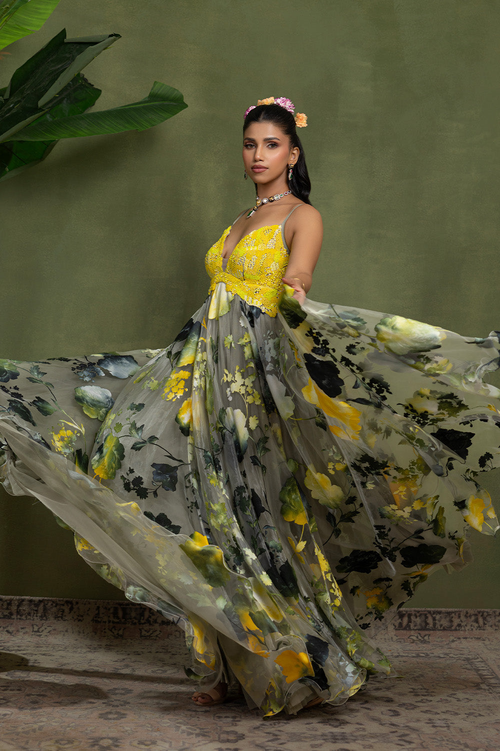 Hemangi Anarkali set