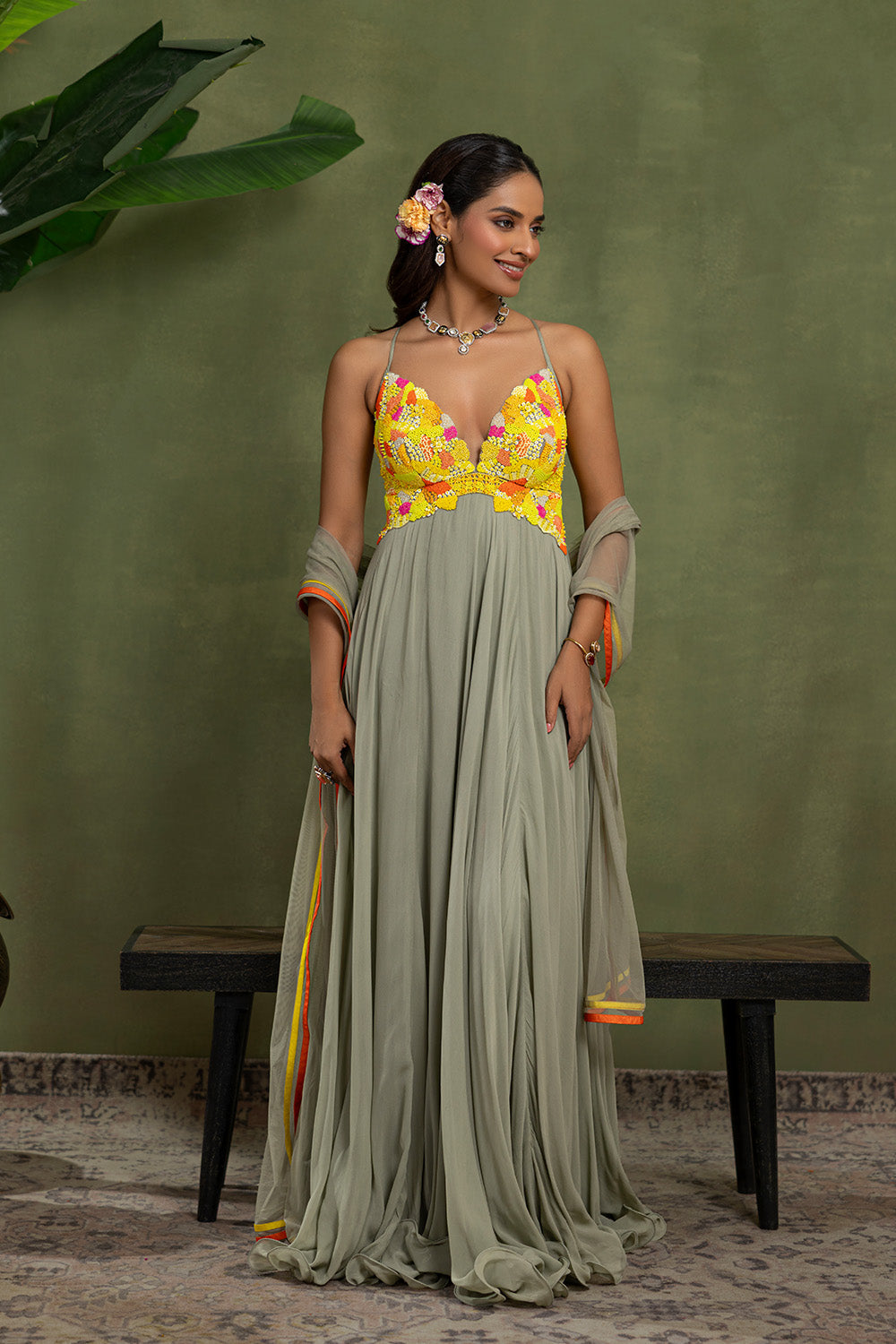 Rajswarna Anarkali set