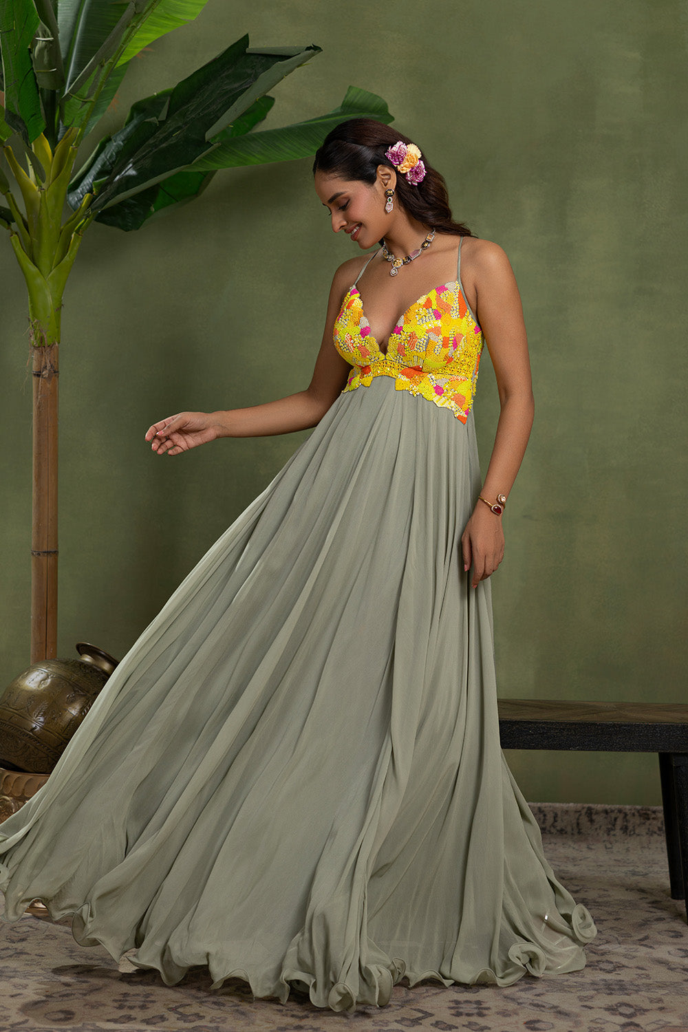 Rajswarna Anarkali set