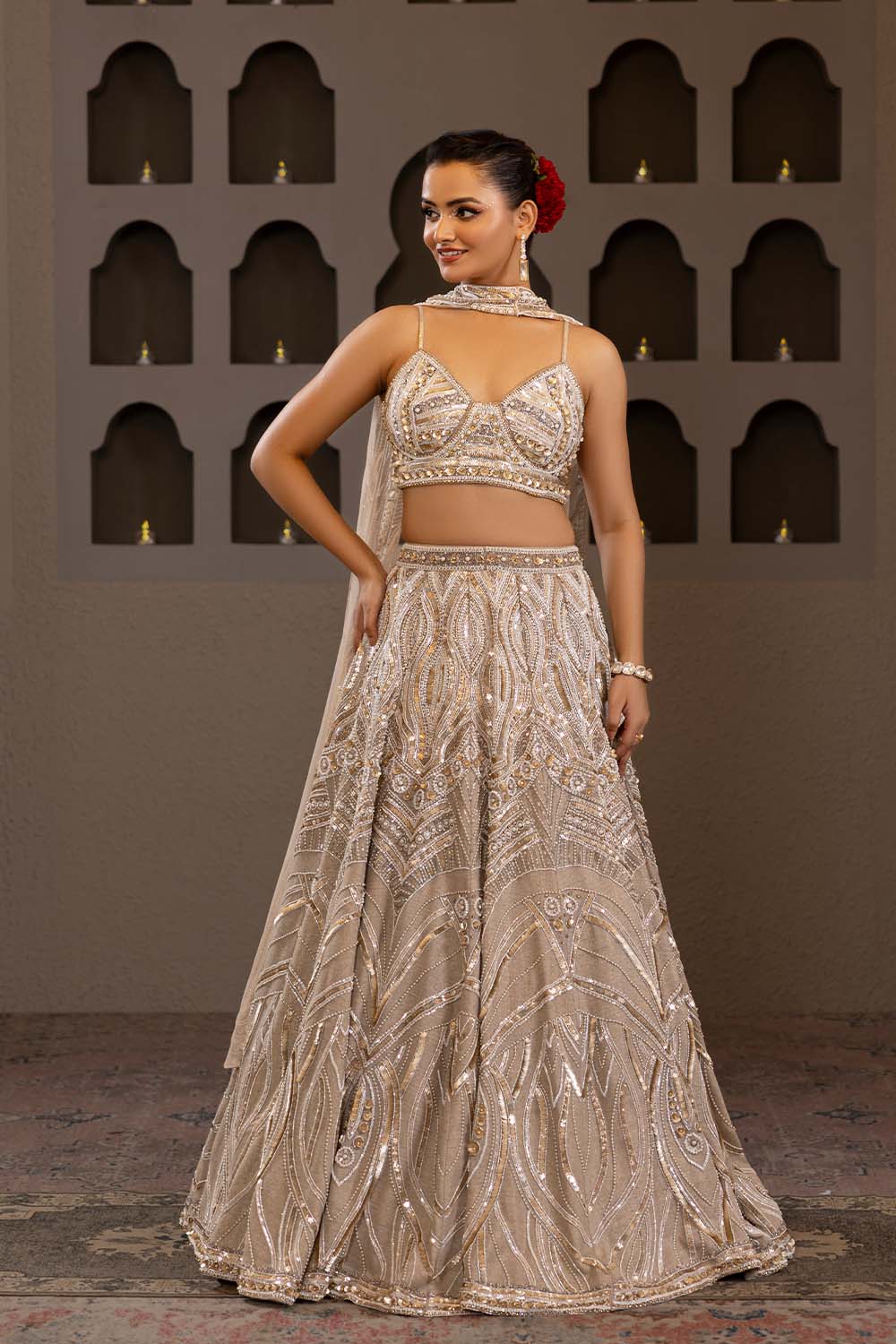 Heerangi Lehenga Set