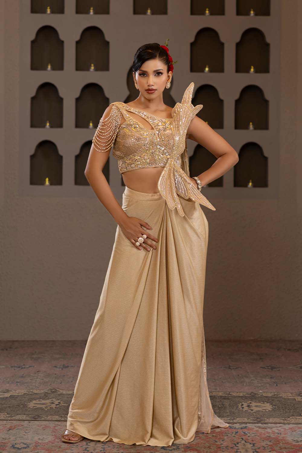 Kanakshree Drape Saree