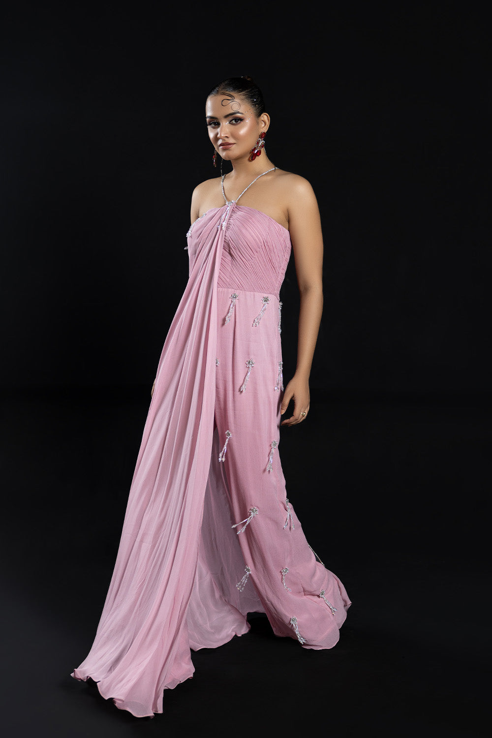 SILVER SMOKE AFTER PARTY JUMPSUIT