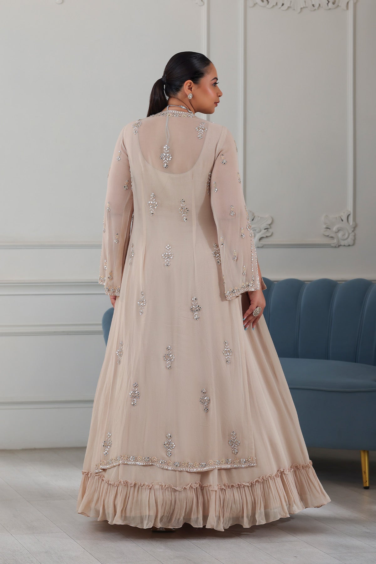 The New- Age Anarkali Suit