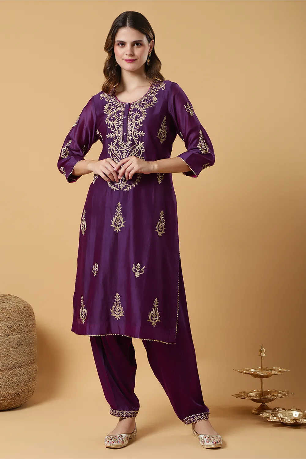 Noorani kurta & salwar set