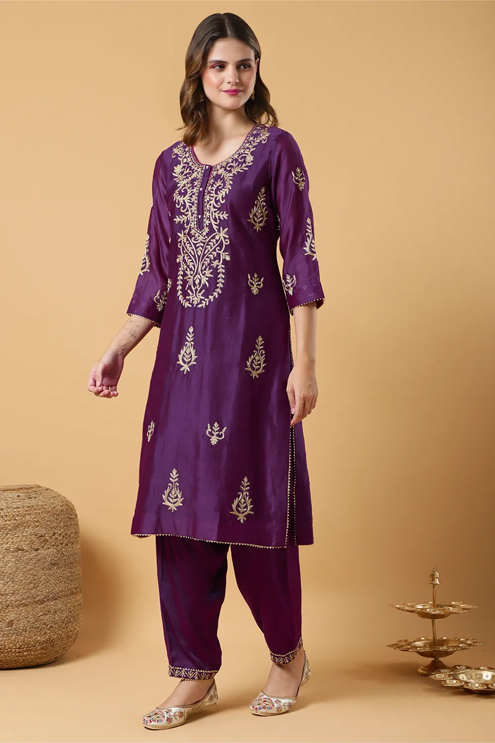 Noorani kurta & salwar set