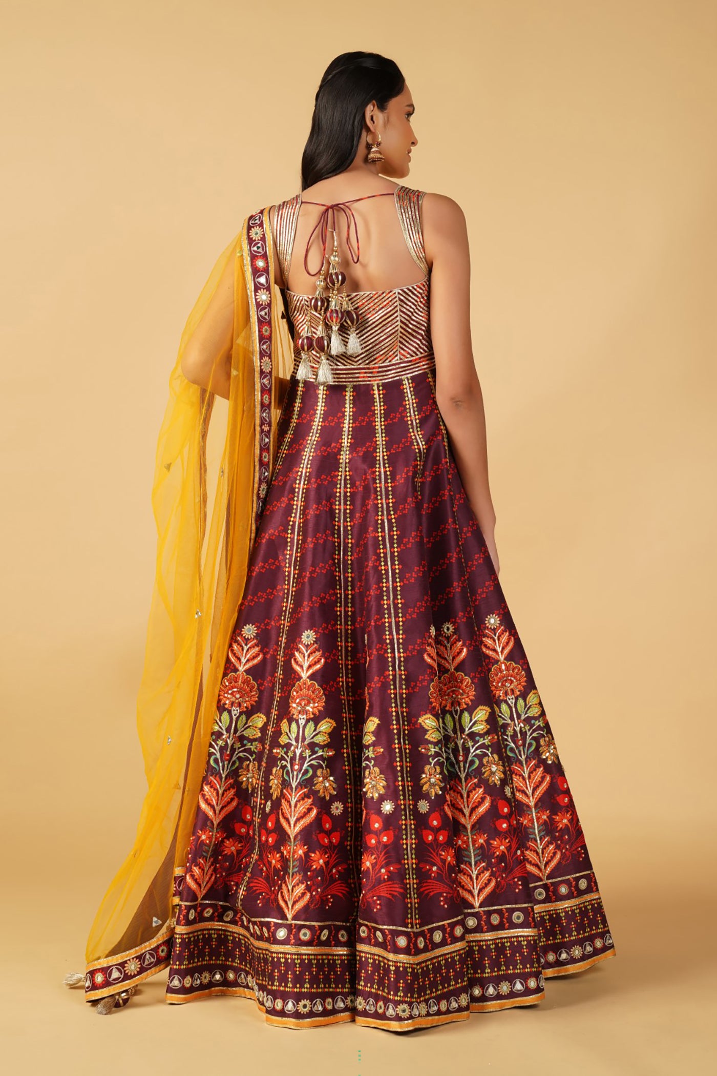 Asmaan Anarkali With dupatta