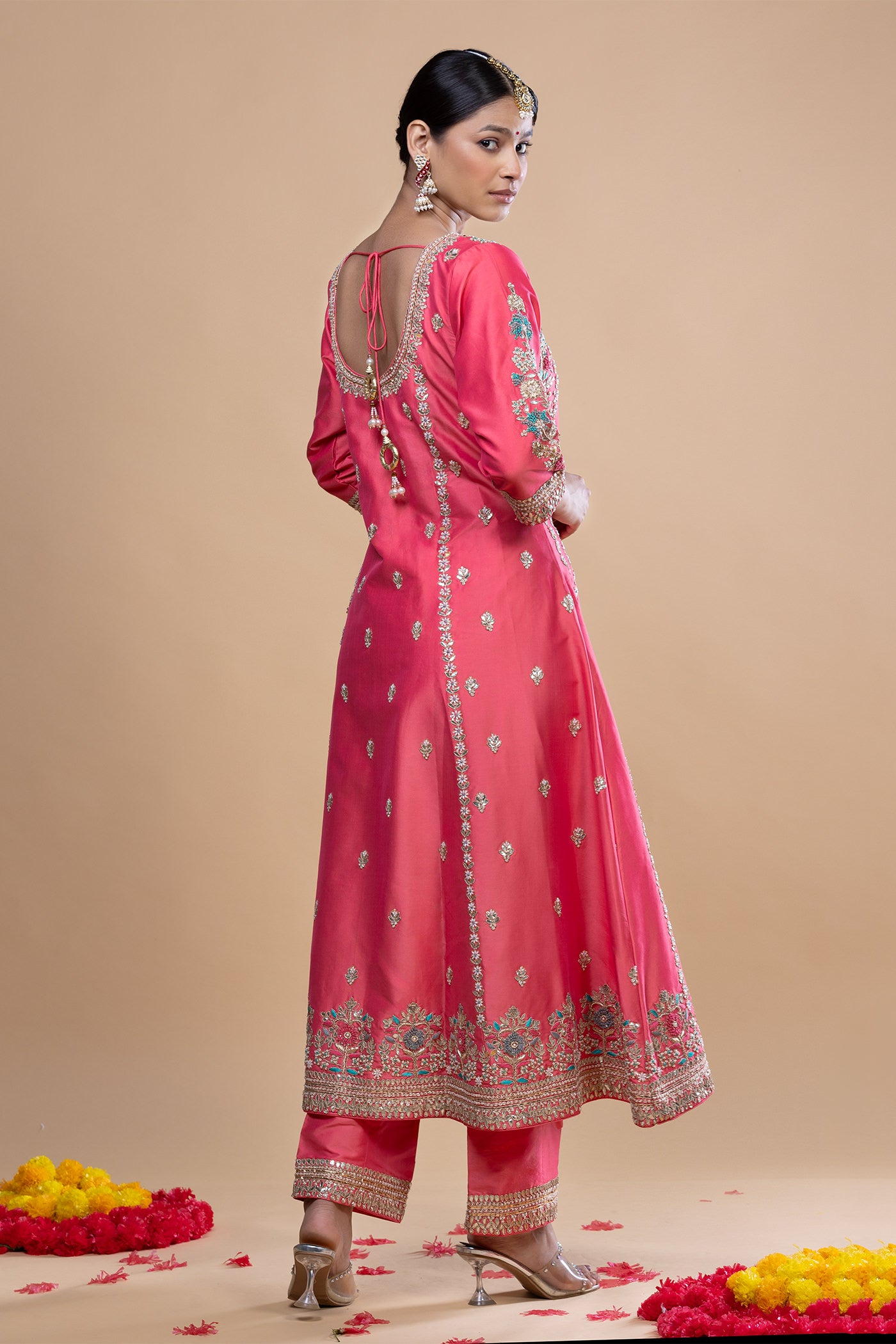 Rohina A line suit with pants - Main Image