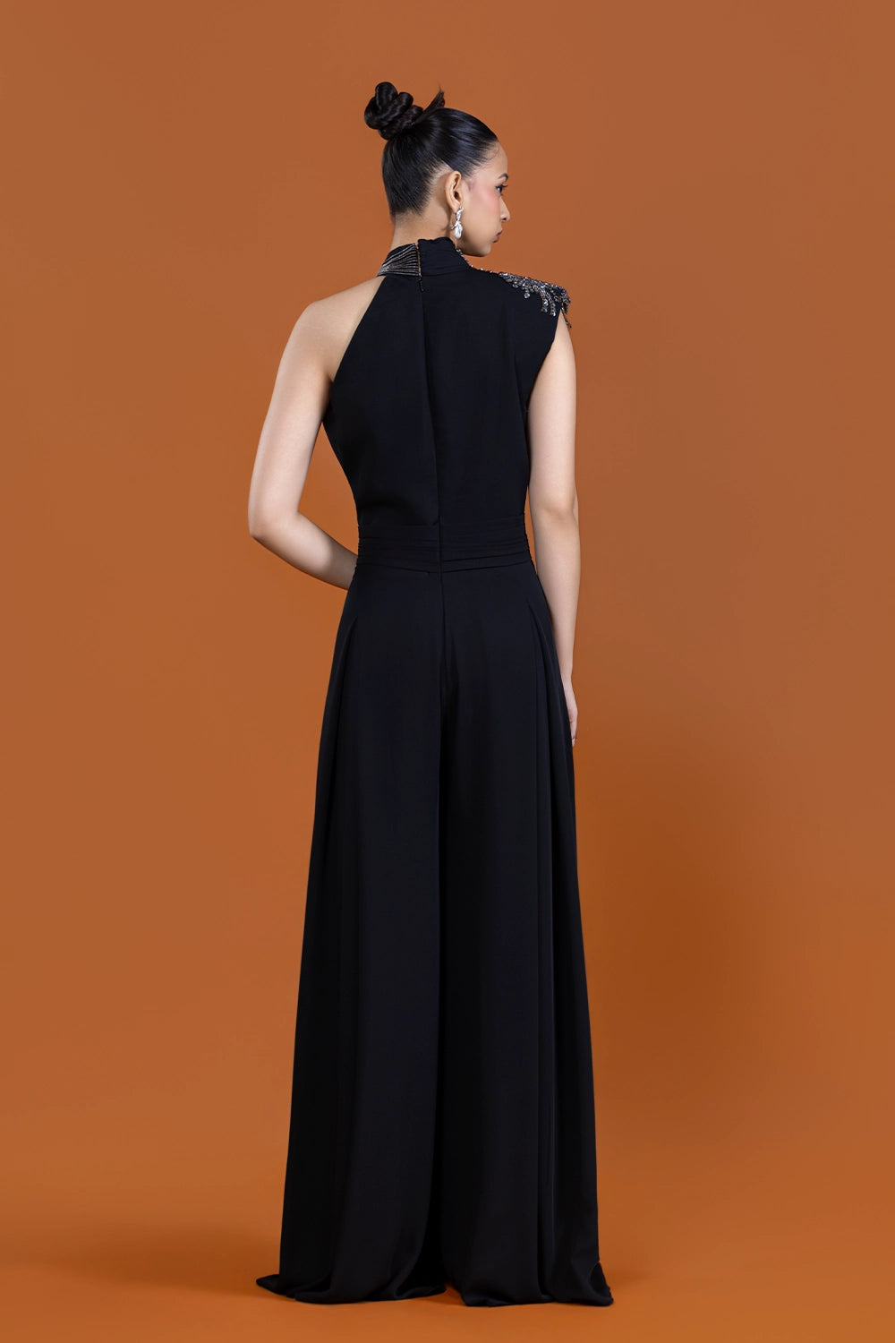 Sharara-e-Shab Black Jumpsuit