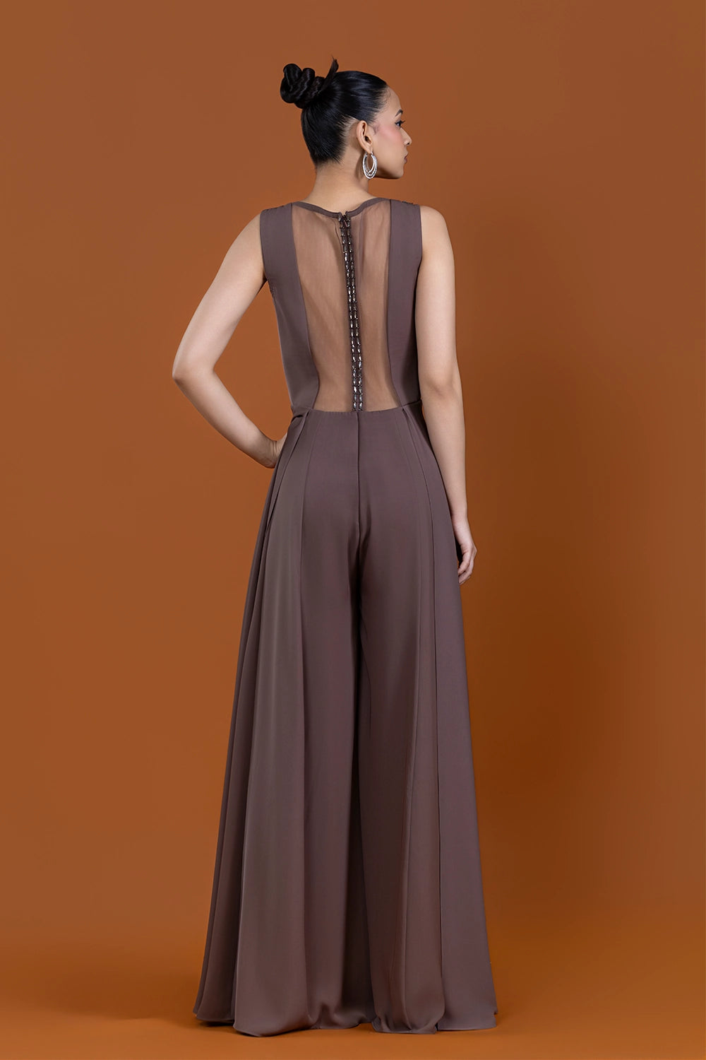 Kaif Espresso Jumpsuit