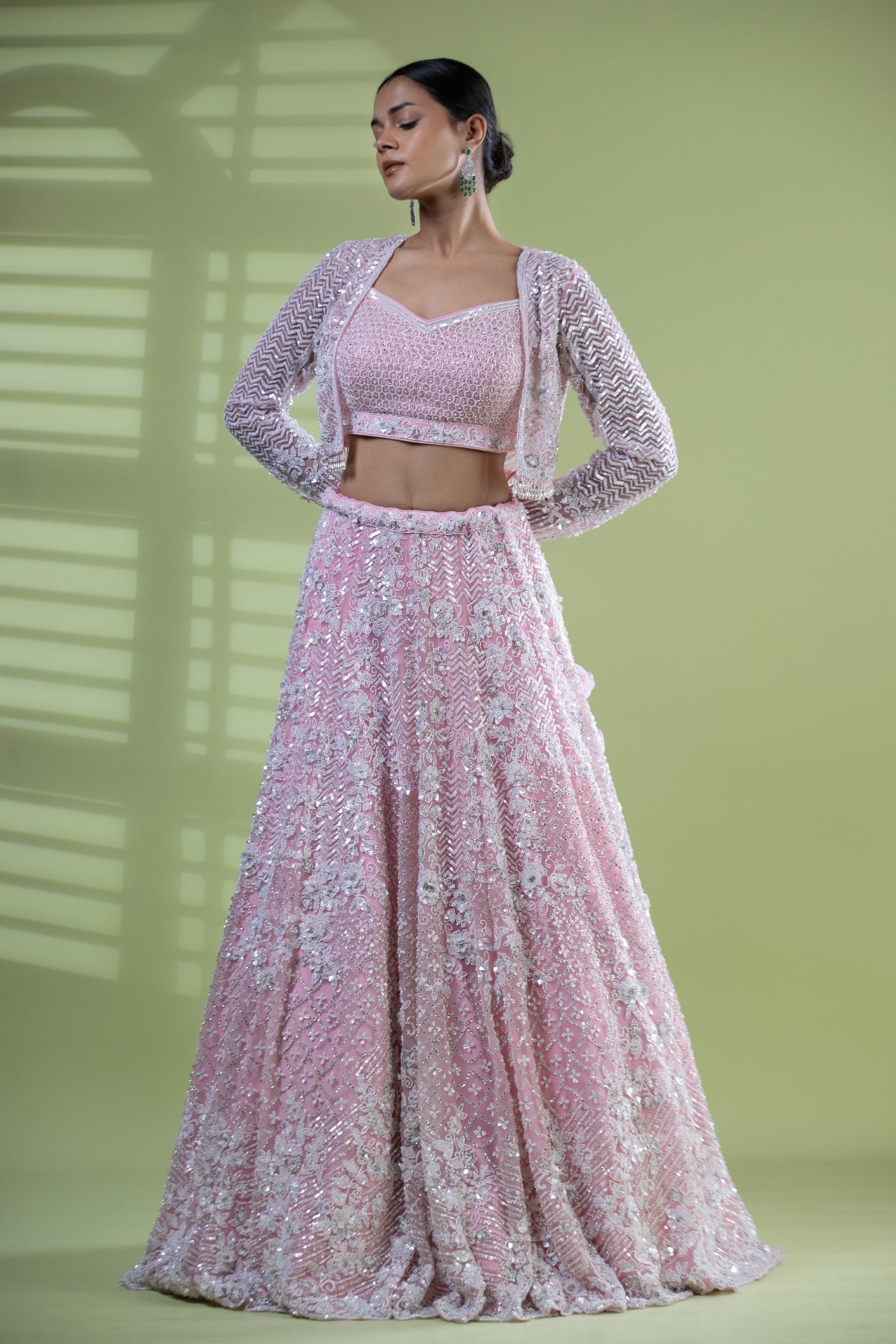 Shop Crop Top Lehenga for Wedding | Crop Top Dresses For Wedding - Mumbai,  India - Popin Designer
