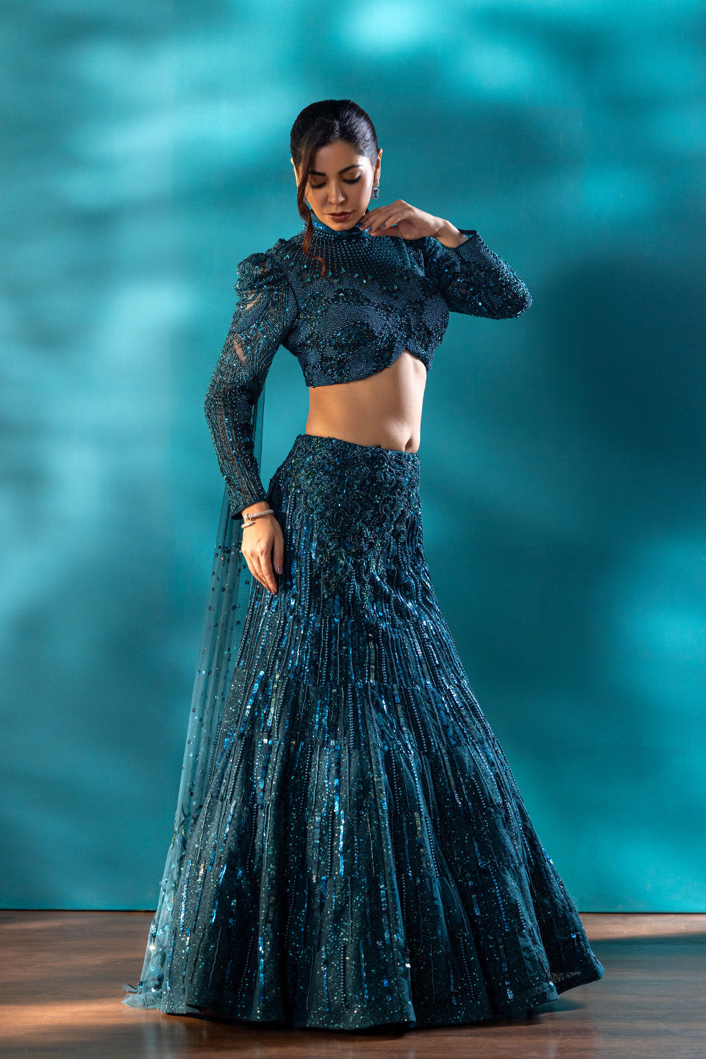 Winged Muse Lehenga Set