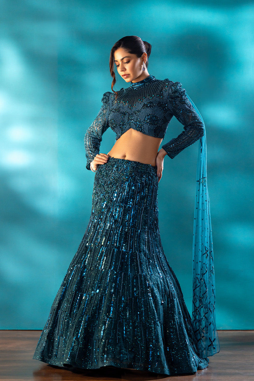 Winged Muse Lehenga Set