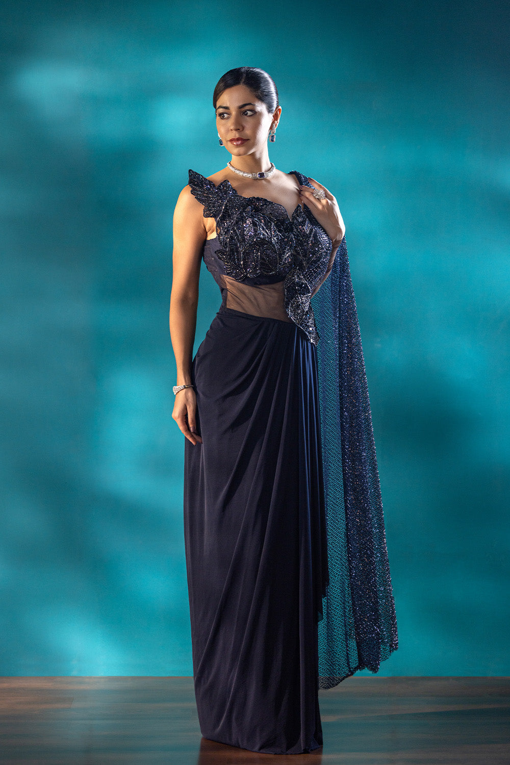 Twilight Drape Saree
