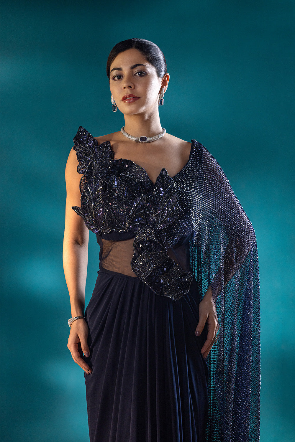 Twilight Drape Saree