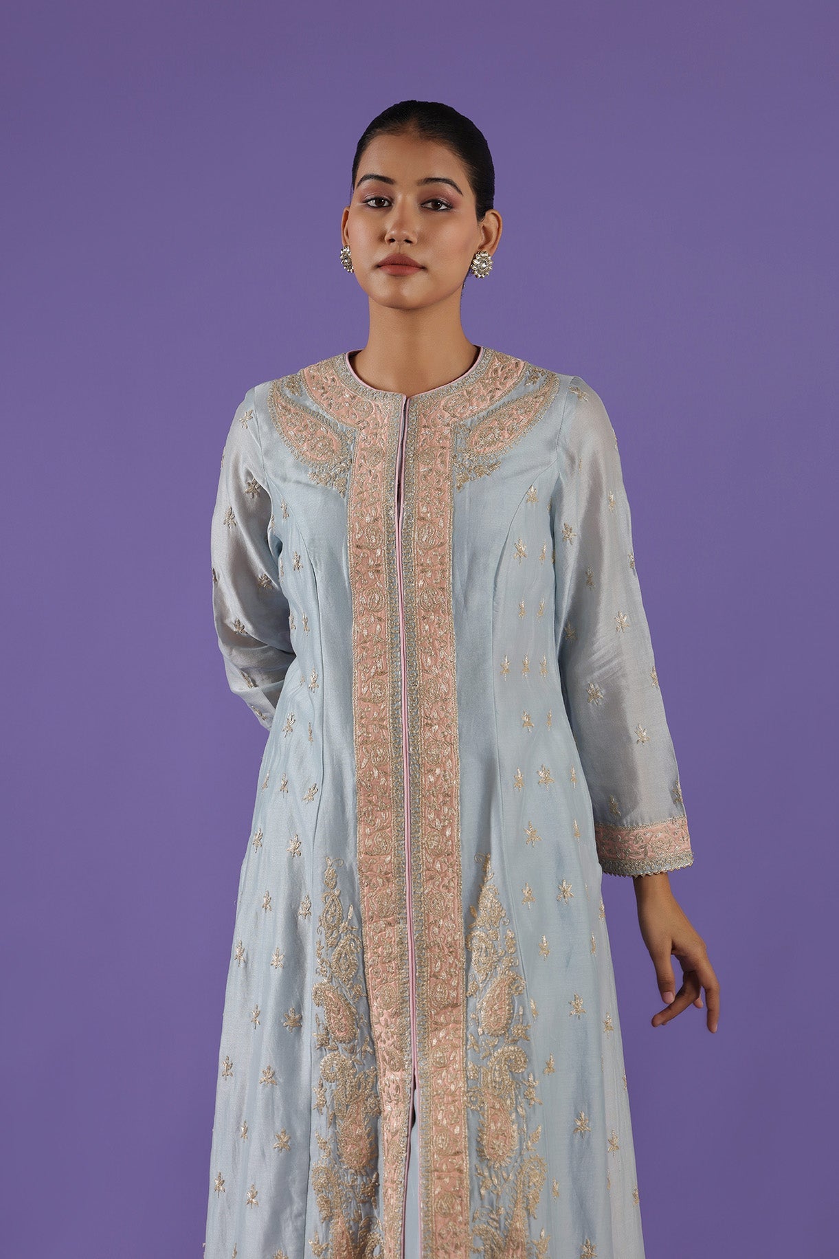 Komalika Jacket style shirt and Pant set