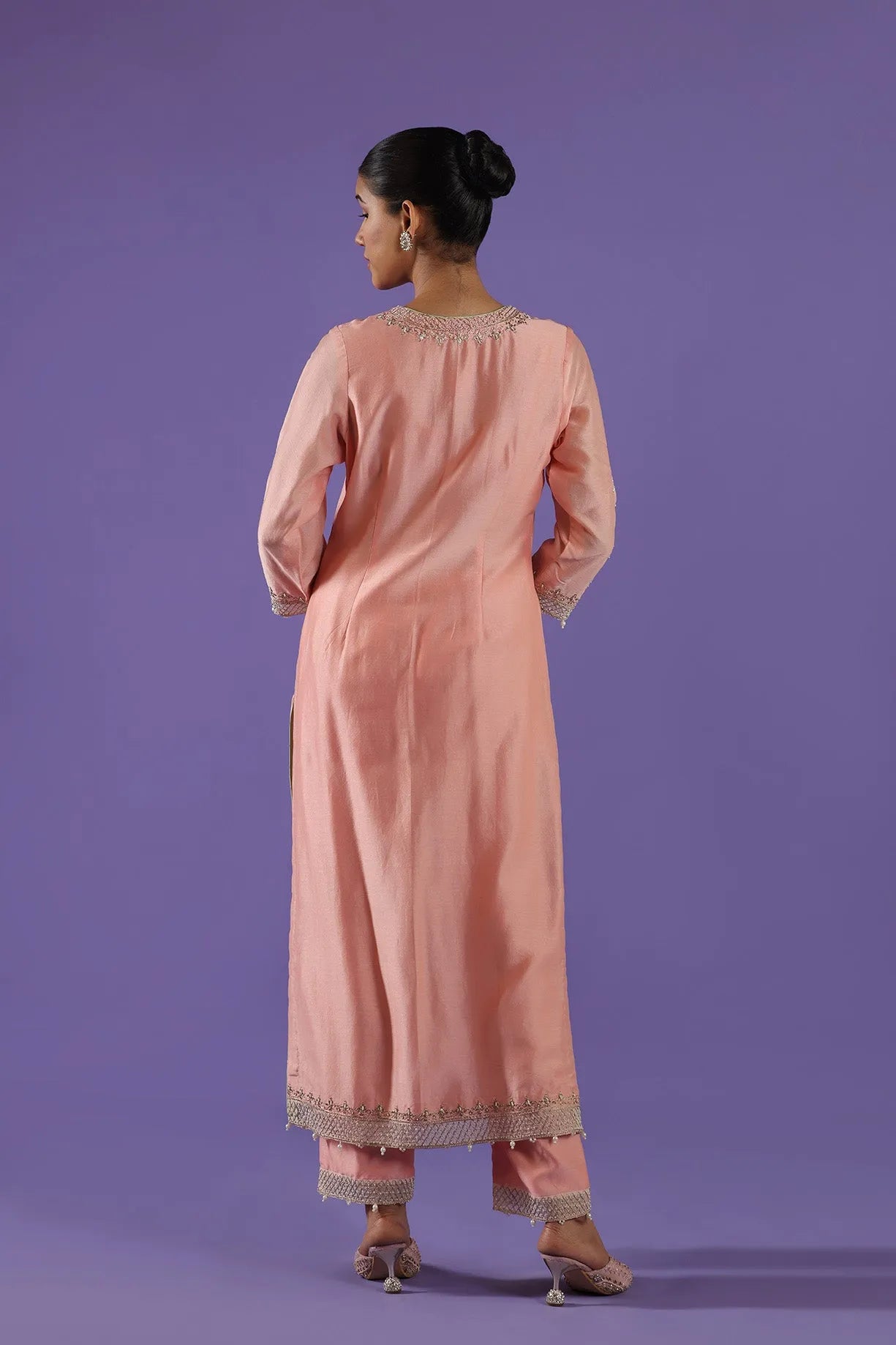 Aadrika Long shirt & Pants set