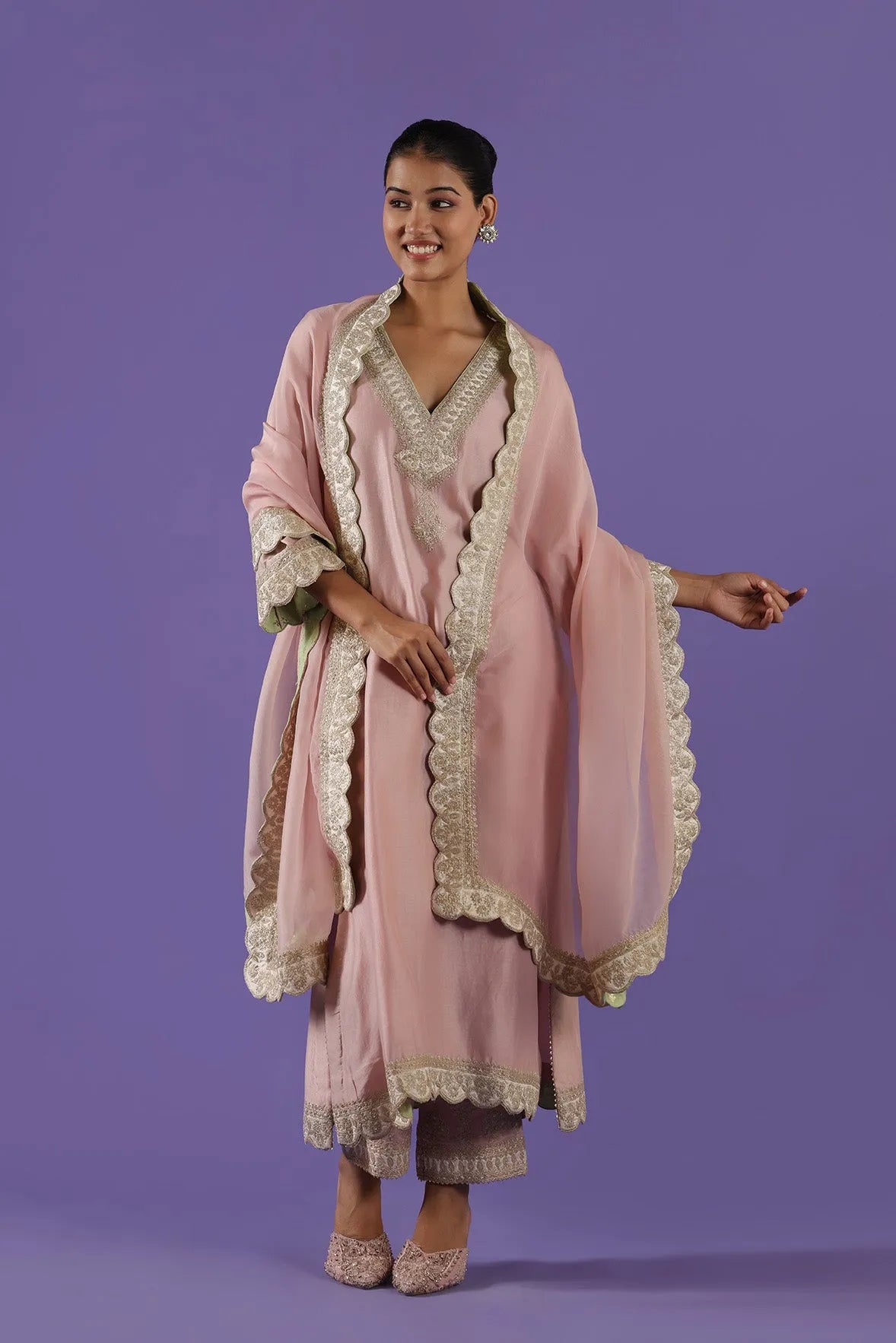 Aavya A-Line shirt & Pants set