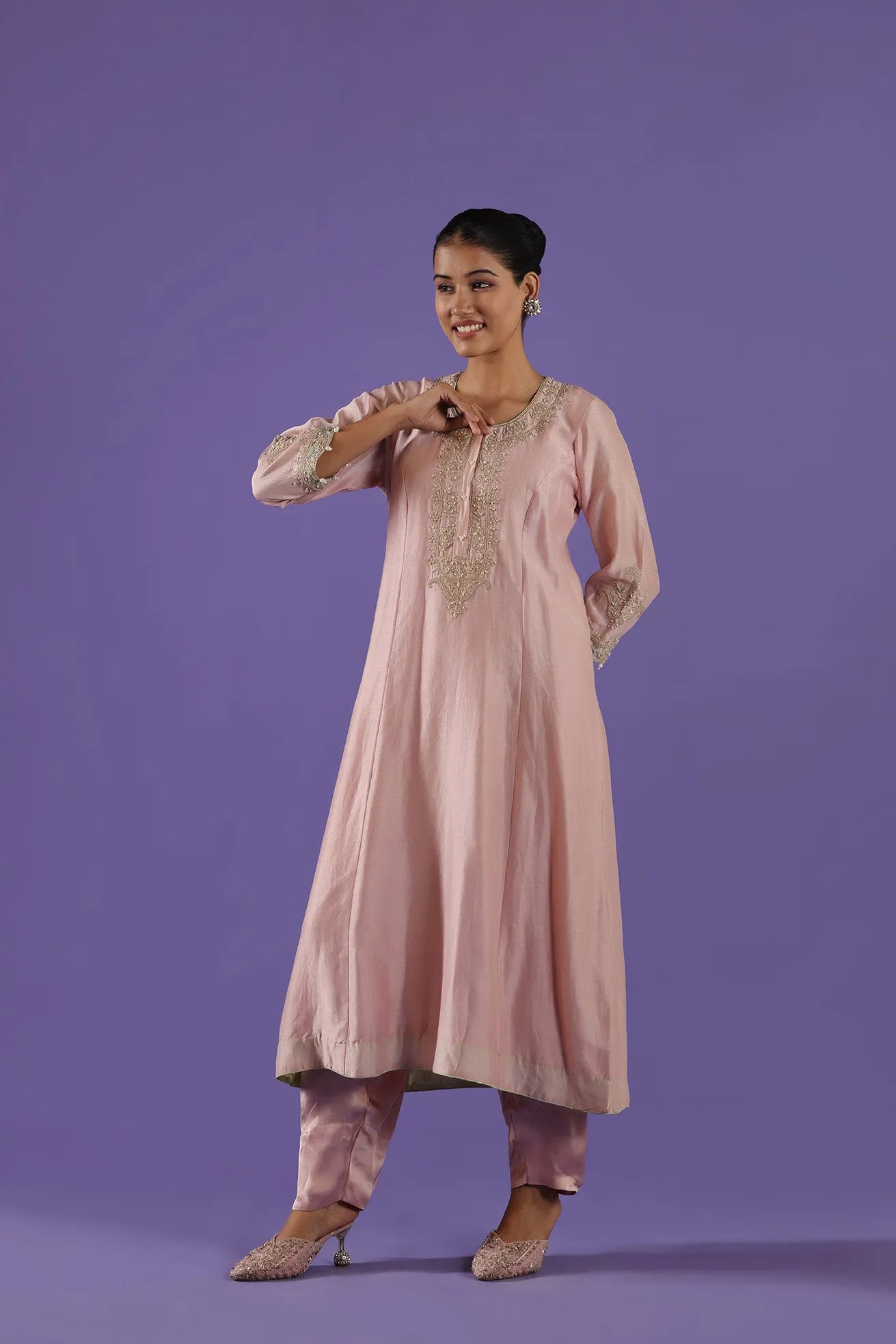 Mehreen Long shirt & Salwar set
